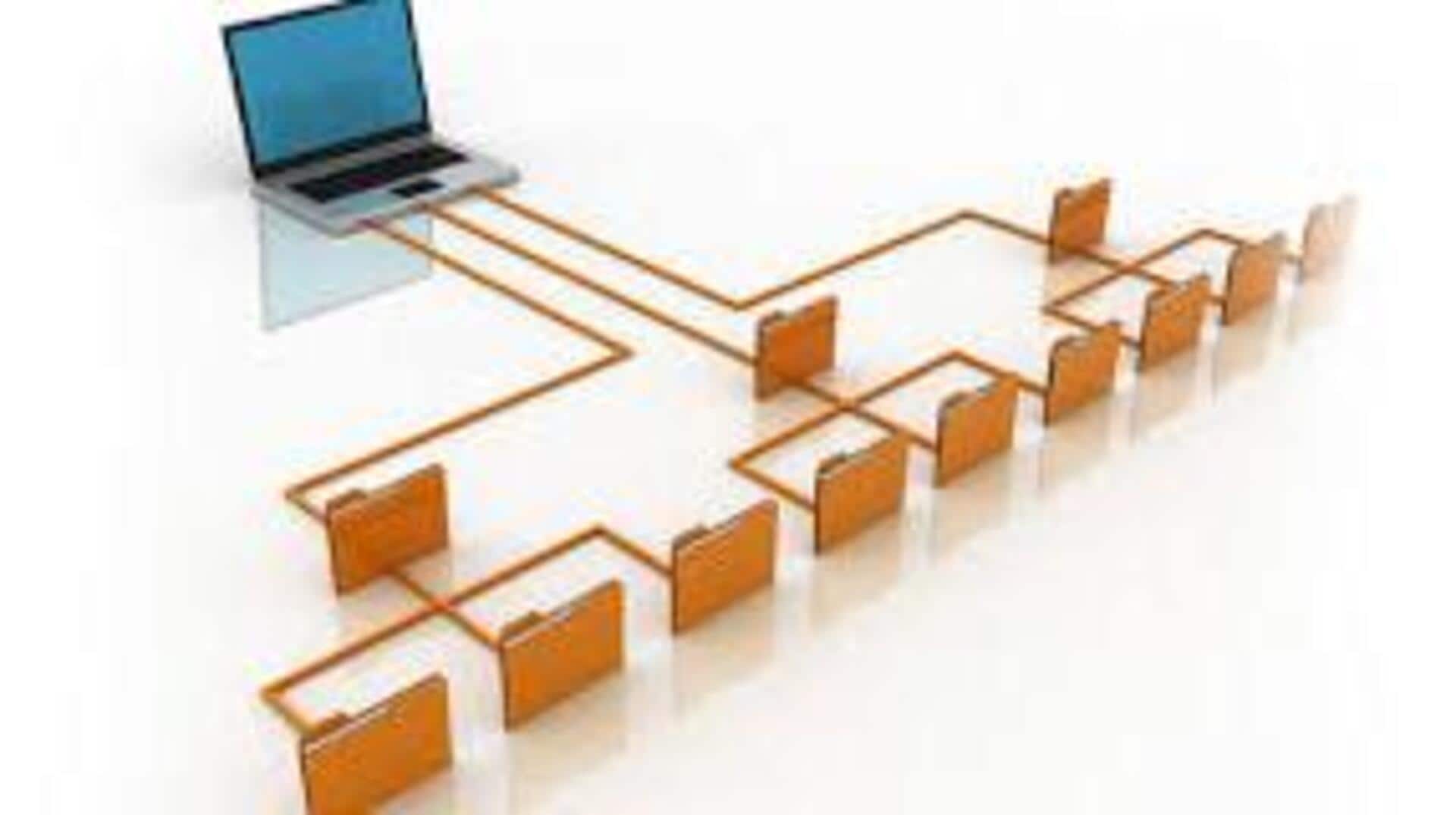 フォルダ構造でデータ整理を簡単に