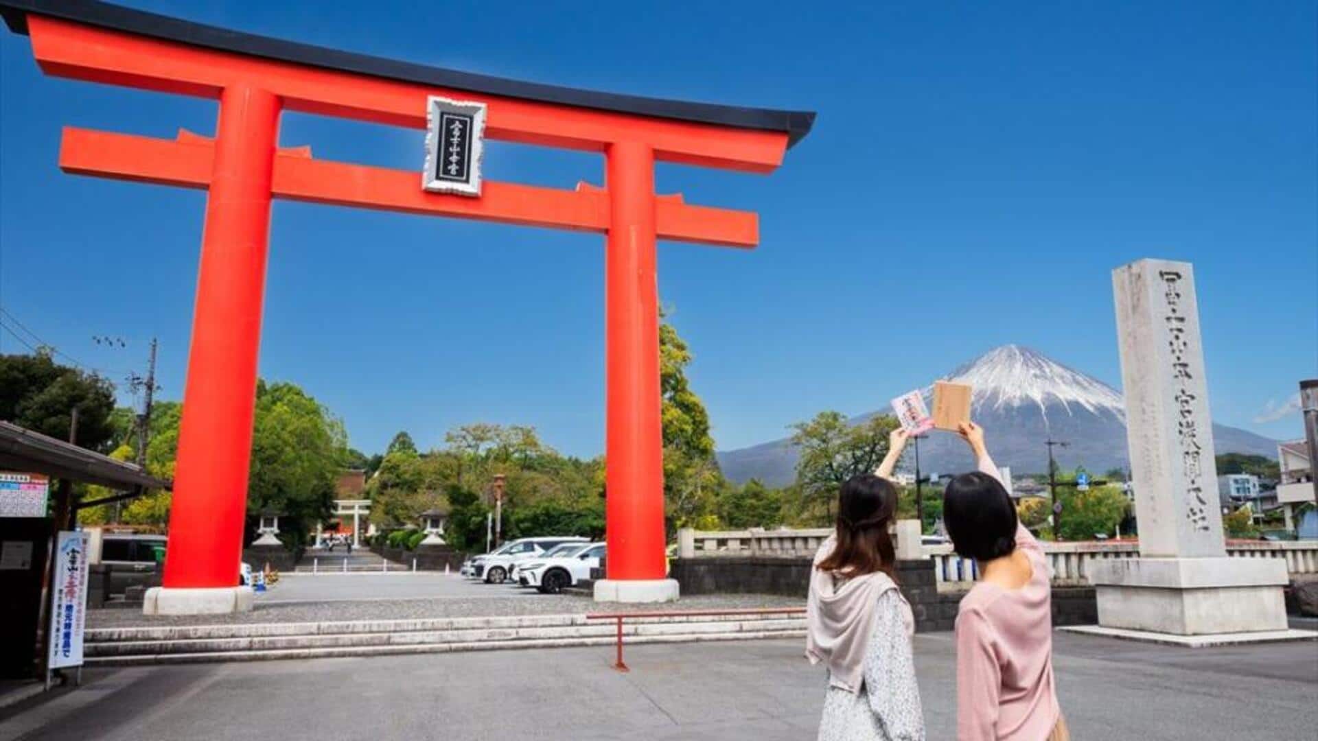 日本の山間部の文化体験