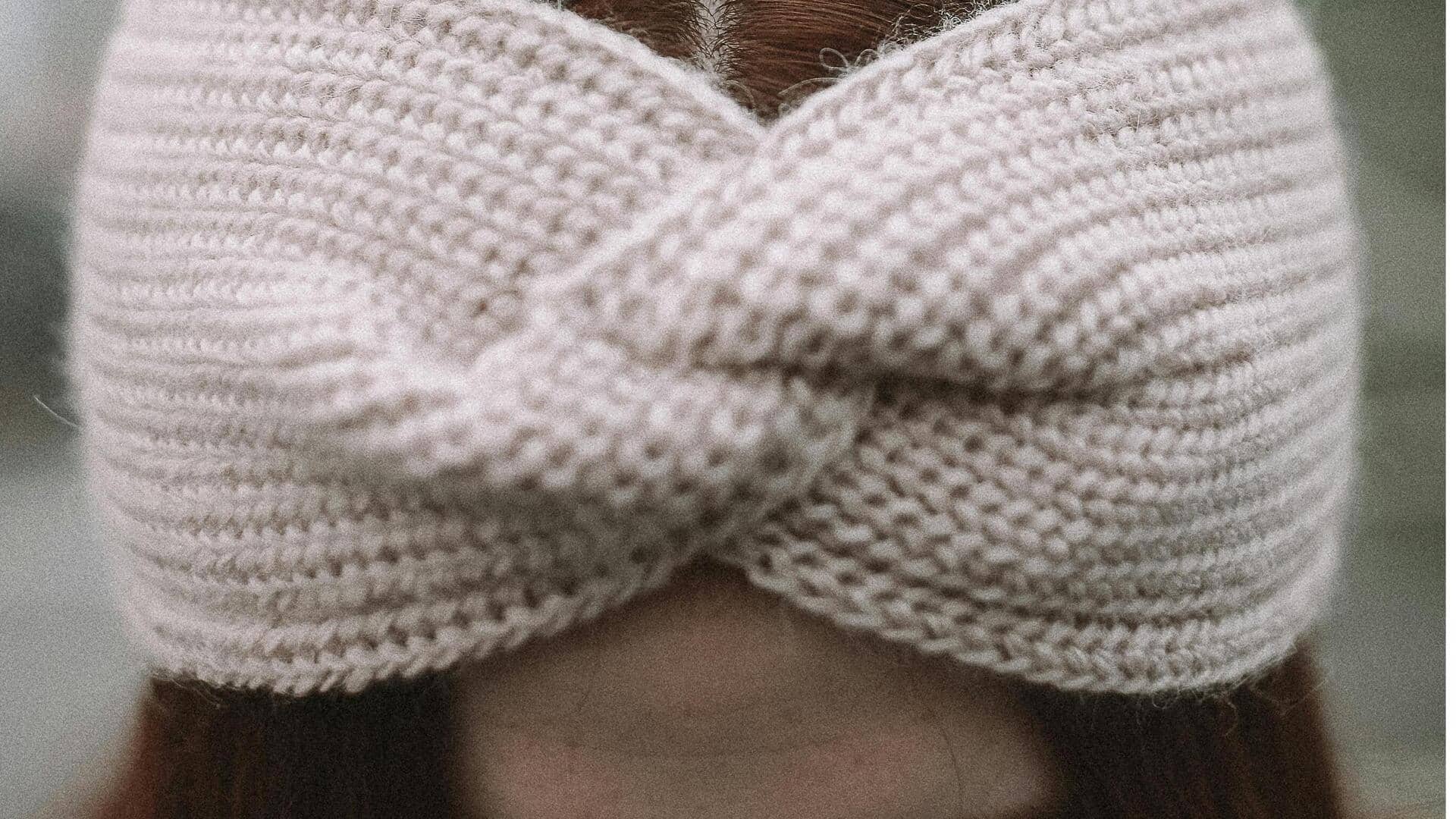 ケーブルニットヘッドバンドのスタイリング方法5選