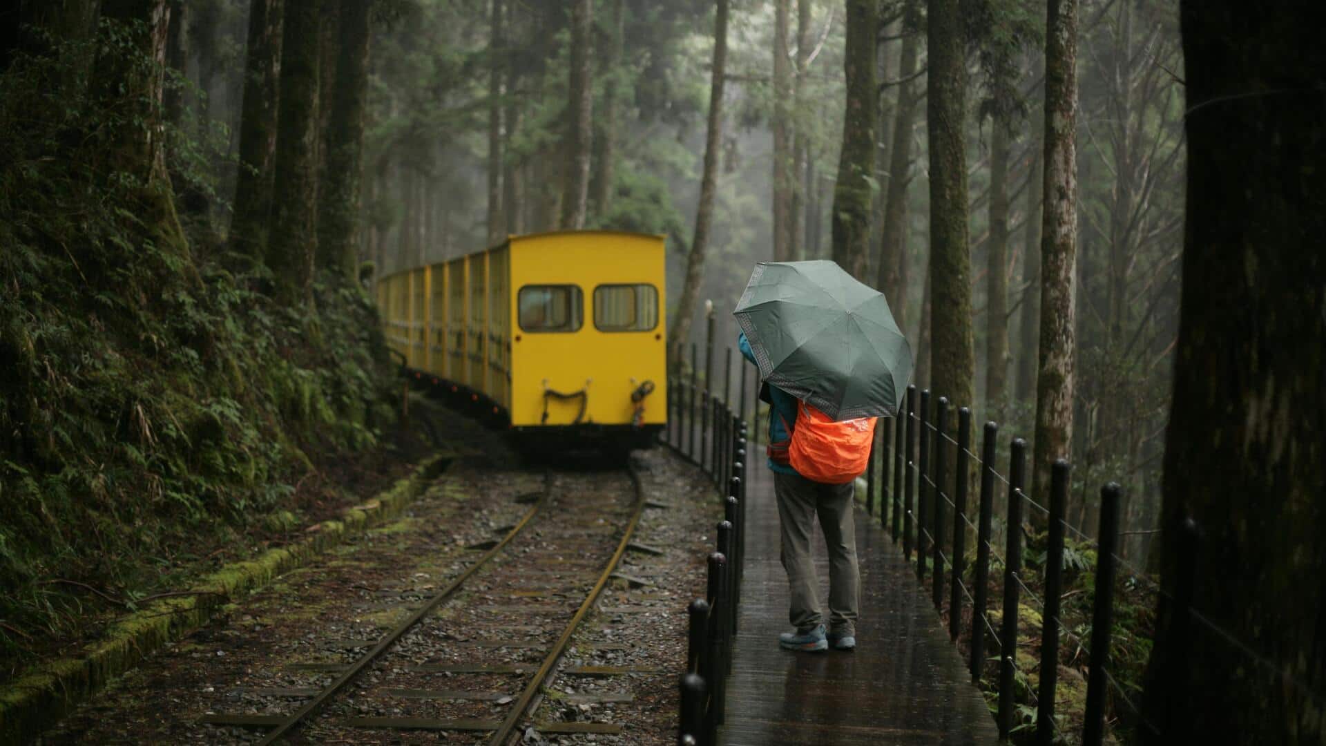 台湾の阿里山：スイス風の山岳リトリート