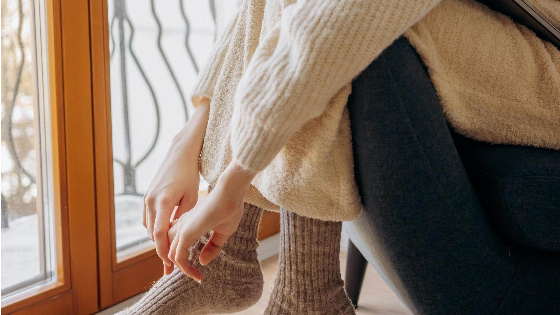 フレアウールパンツで冬の日本スタイルを楽しむ