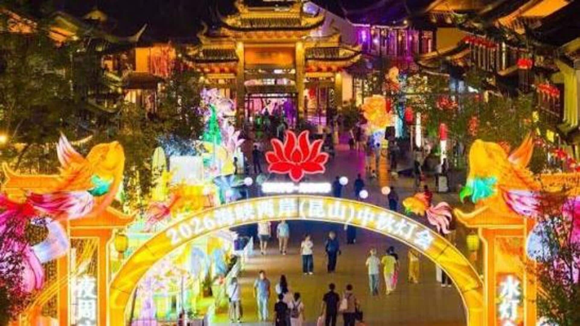 アジアの夜を彩る幻想的なランタン祭り