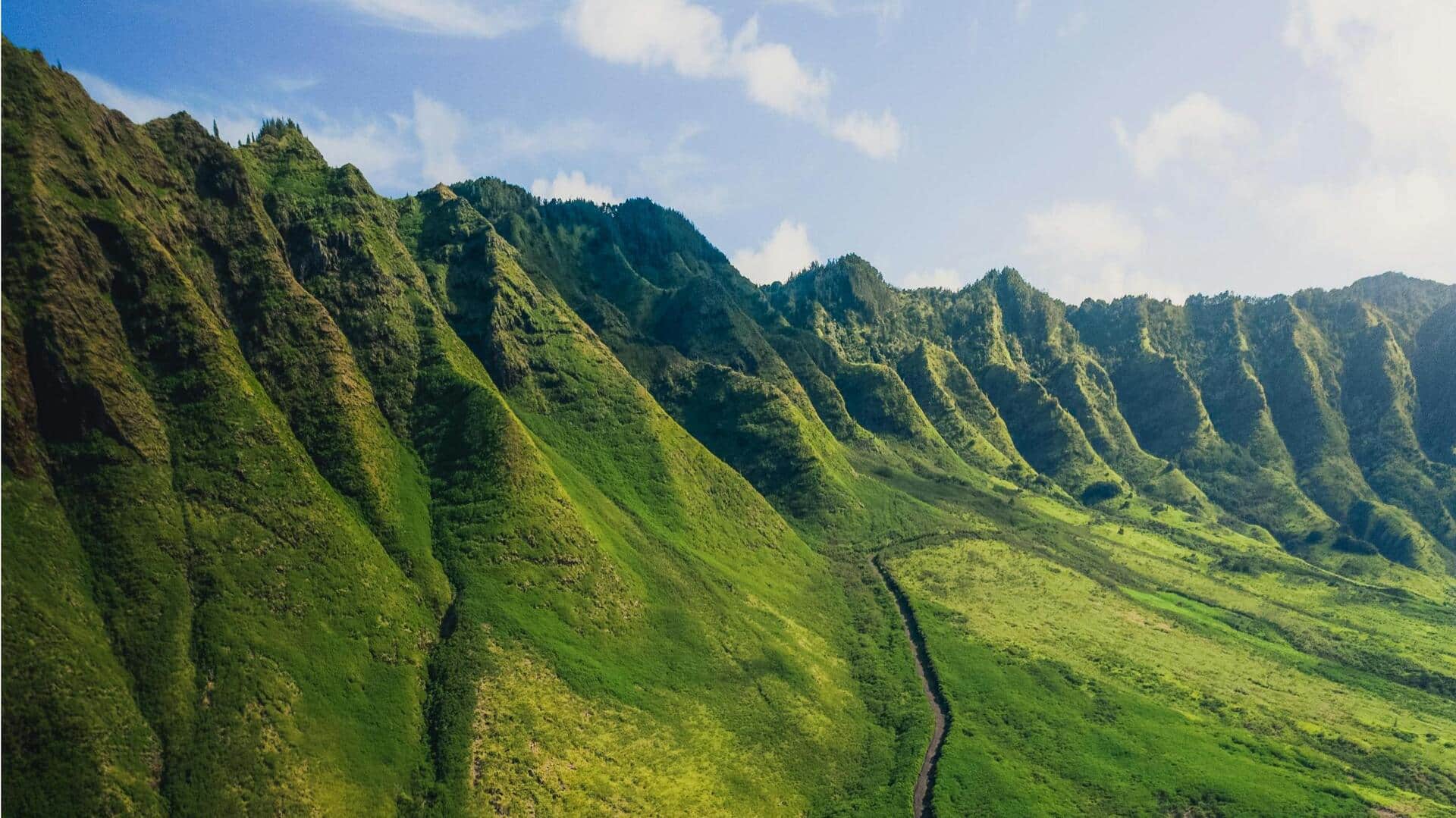 ハワイのコハラ山脈で静かな隠れ家を発見