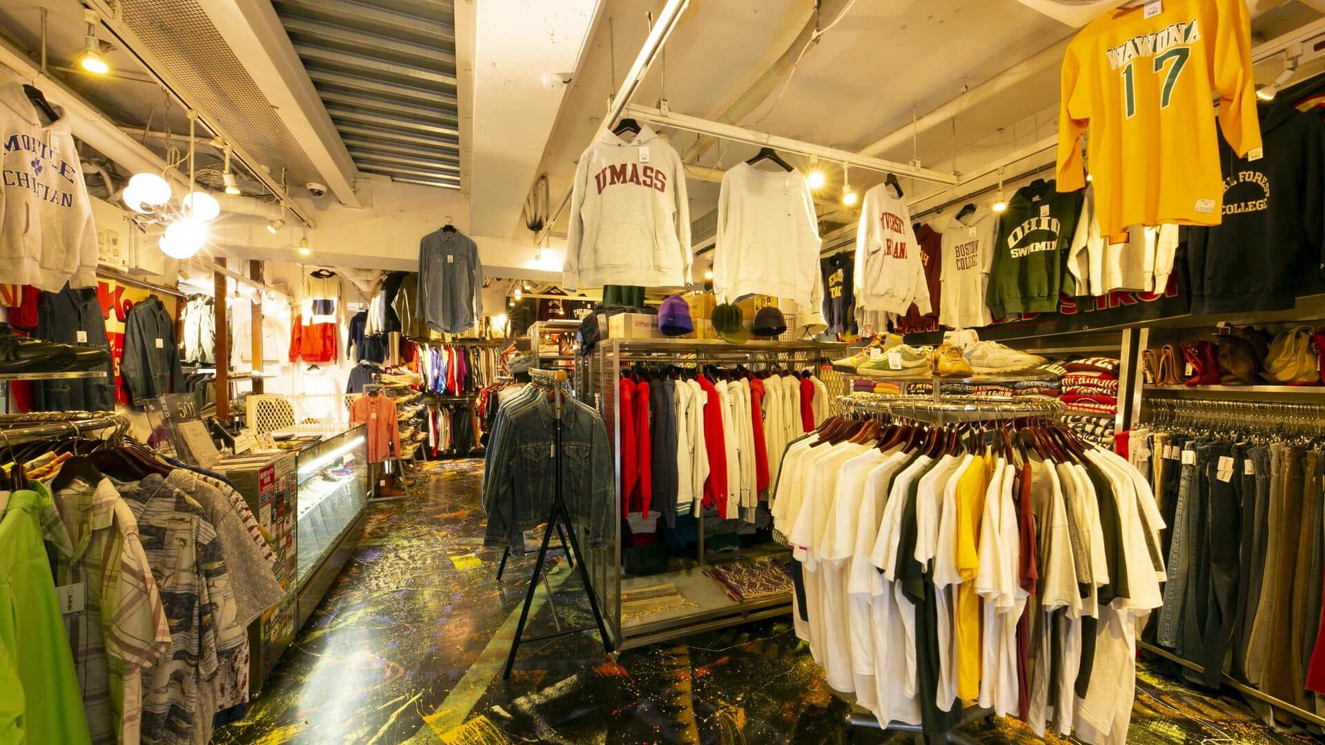 東京ヴィンテージショップ：ストリートウェアの必需品