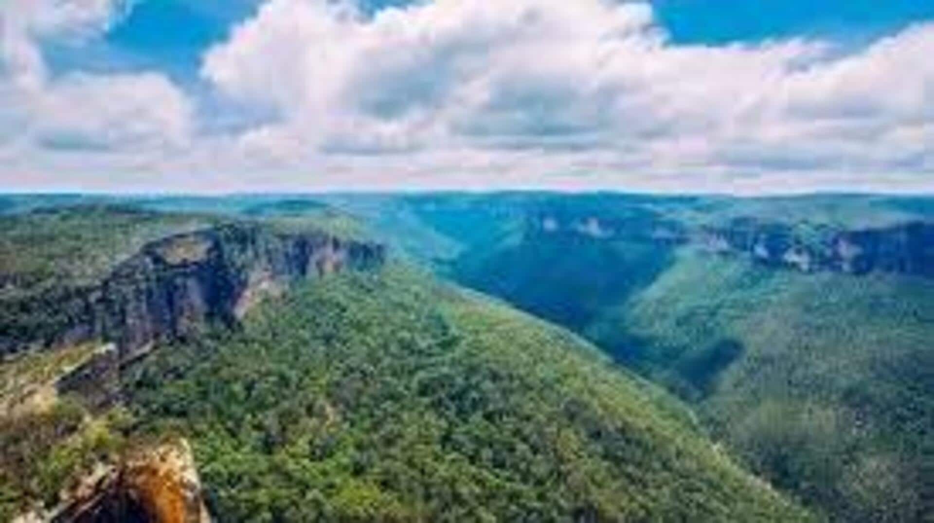 オーストラリアのブルーマウンテンズへの旅