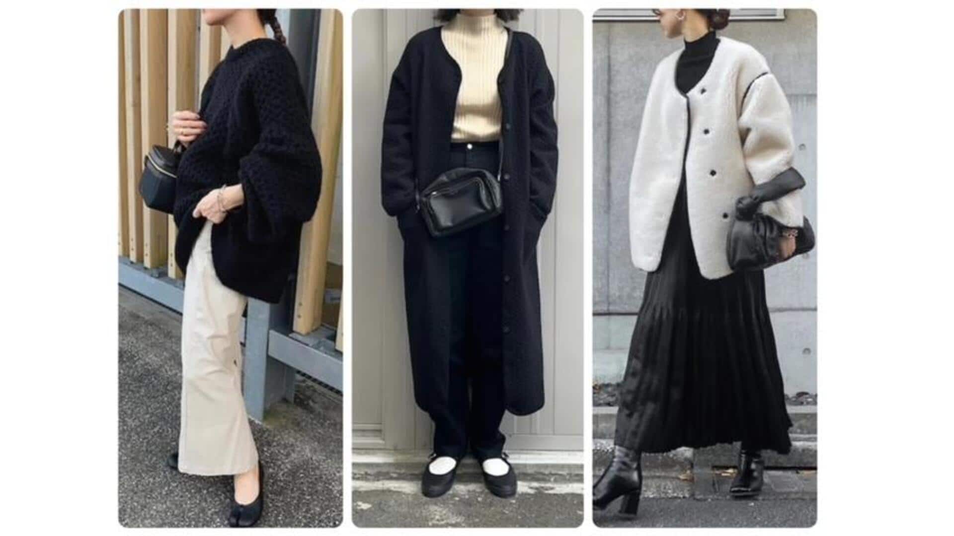 モノクロファッションに色のアクセントを加える方法