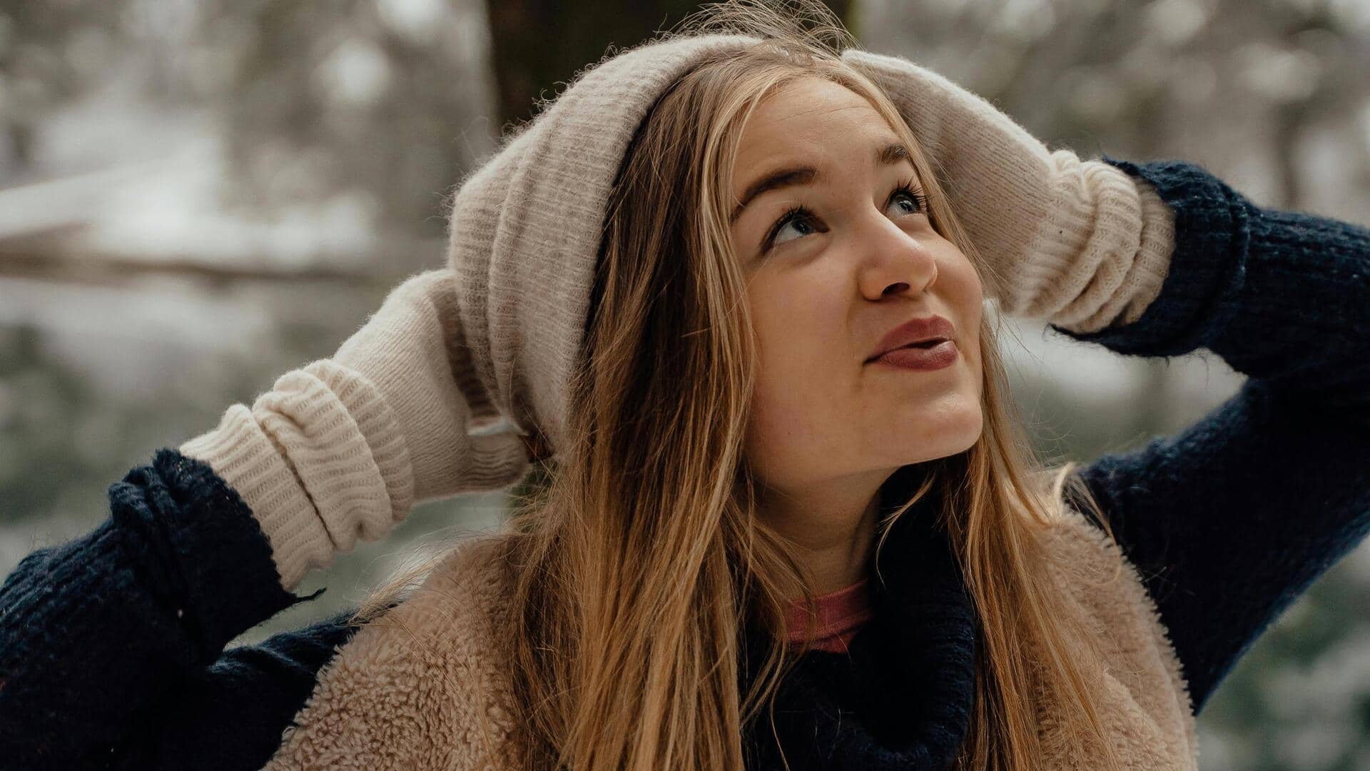 リブ編みミトンの五つの新しいスタイル