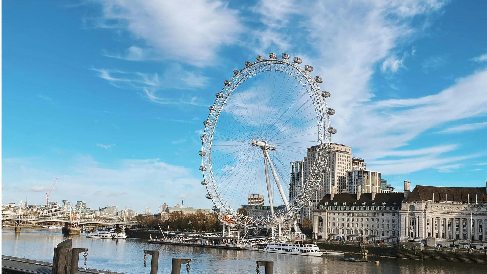 ロンドンアイを歩く:頂上からの時を超えた眺め ロンドンアイを歩く:頂上からの時を超えた眺め