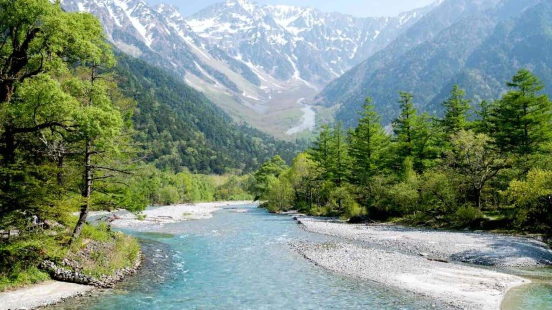 日本の北アルプスを探る旅