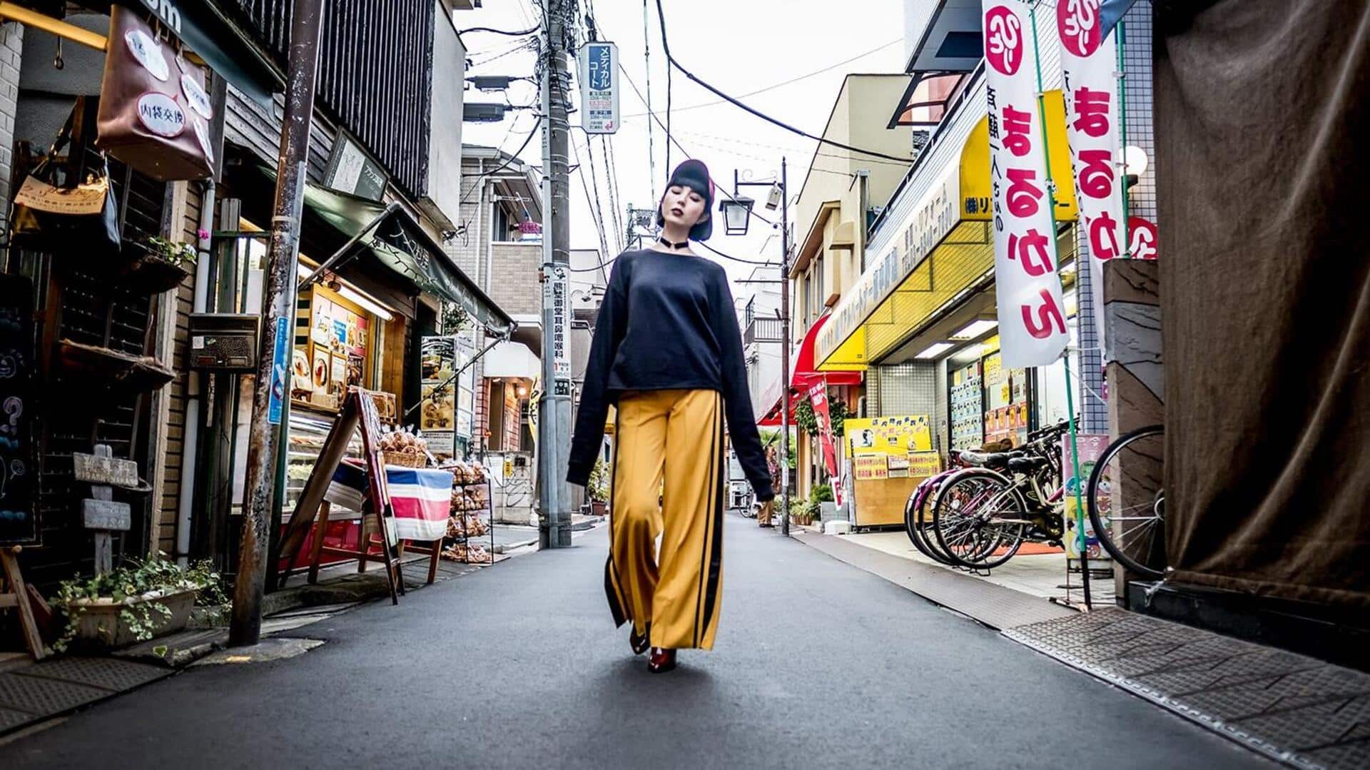 東京のオーバーサイズシルエットトレンド：時を超えたファッションの抱擁