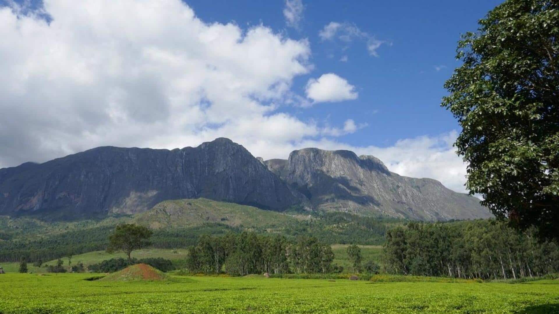 マラウイのムランジェ山塊を発見する