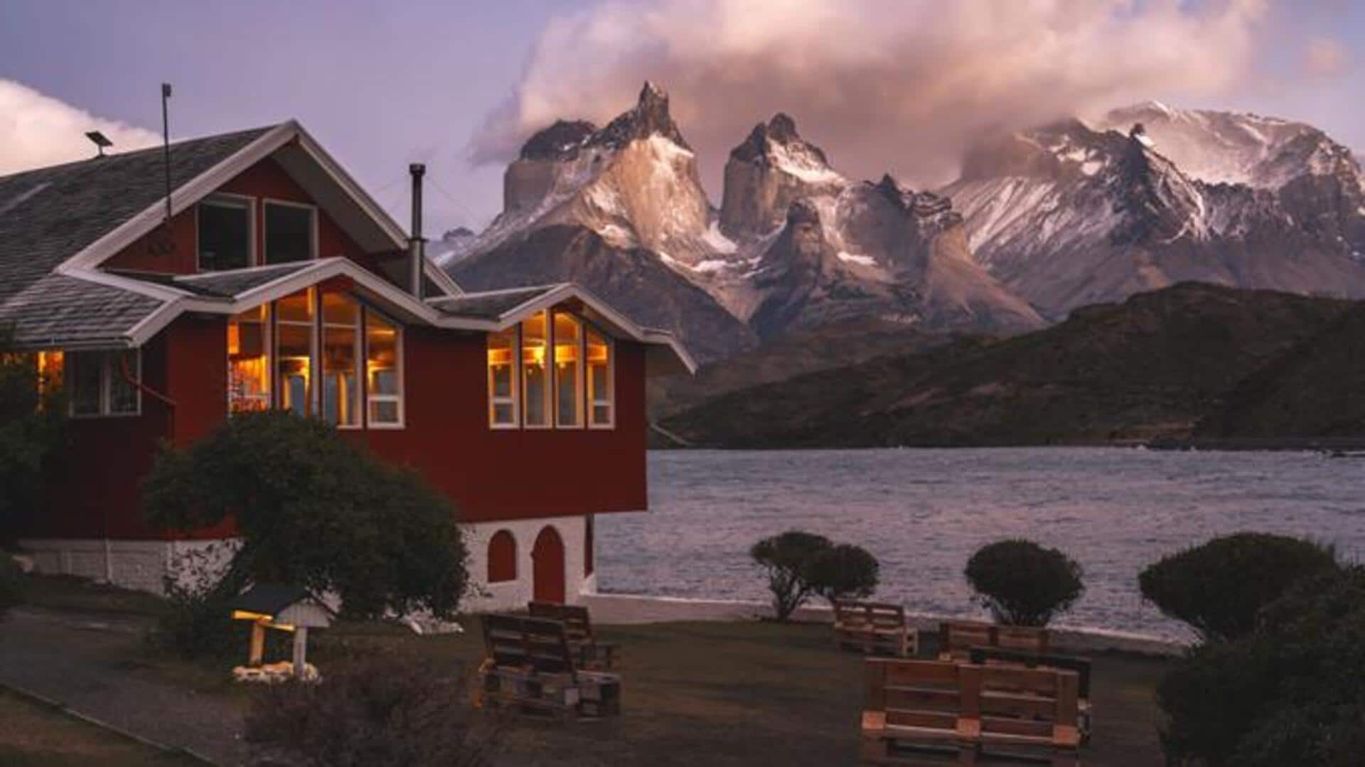 パタゴニアの静かな山の隠れ家を発見