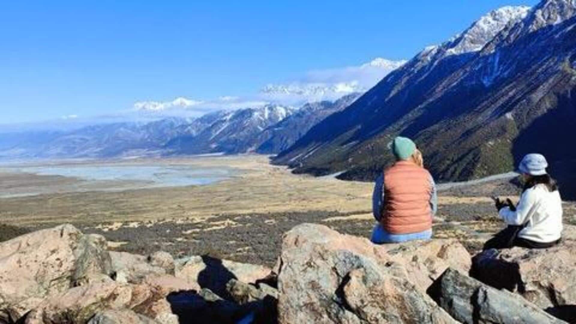 ニュージーランドのアオラキを探る：冒険が待つ山岳トレイル