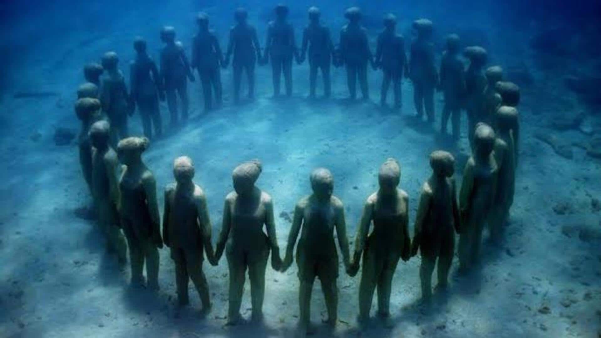ベリーズの水中彫刻庭園を探る