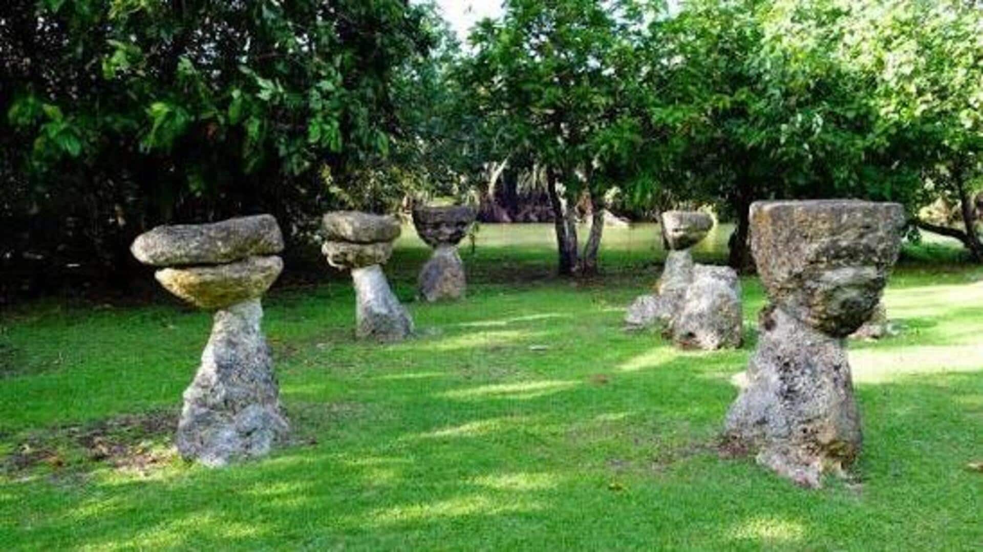 グアムの古代チャモロ文化遺跡を訪れる