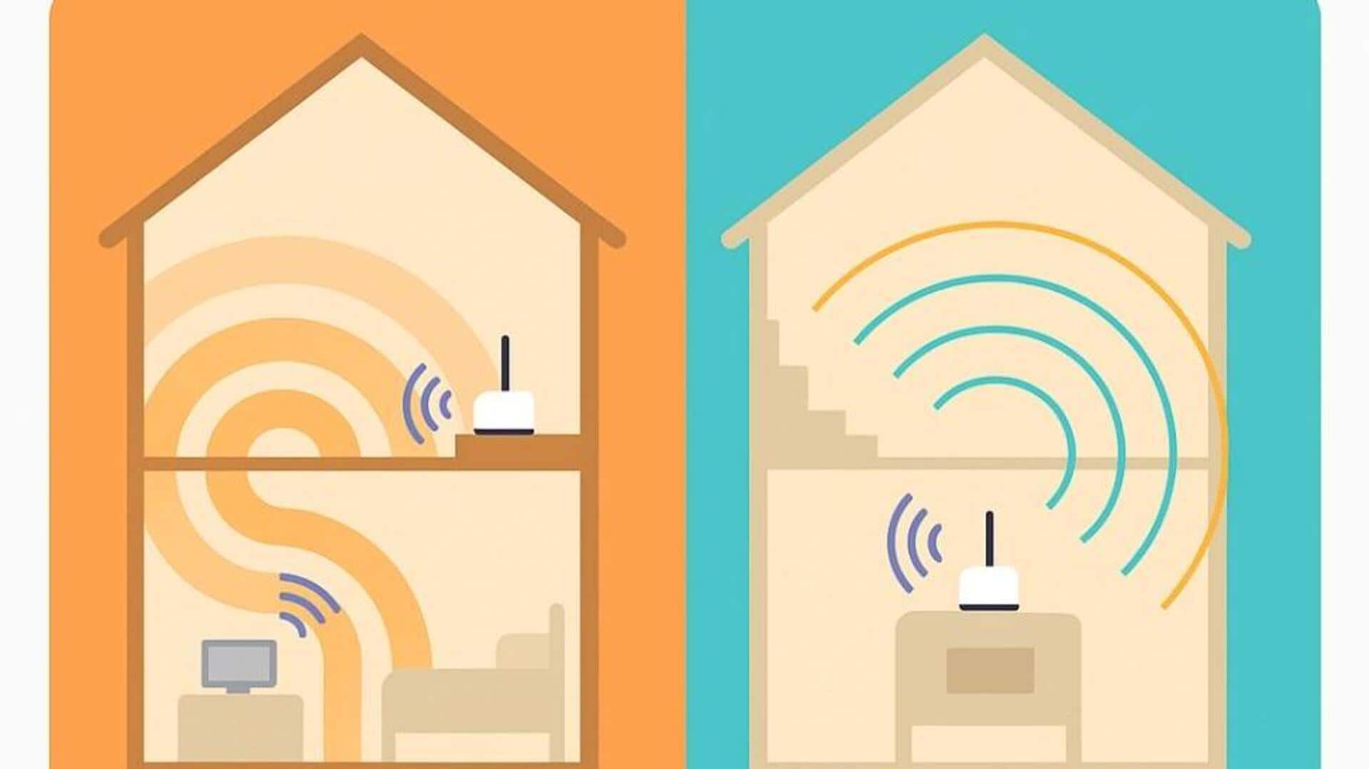 Wi-Fi信号を強化する配置テクニック