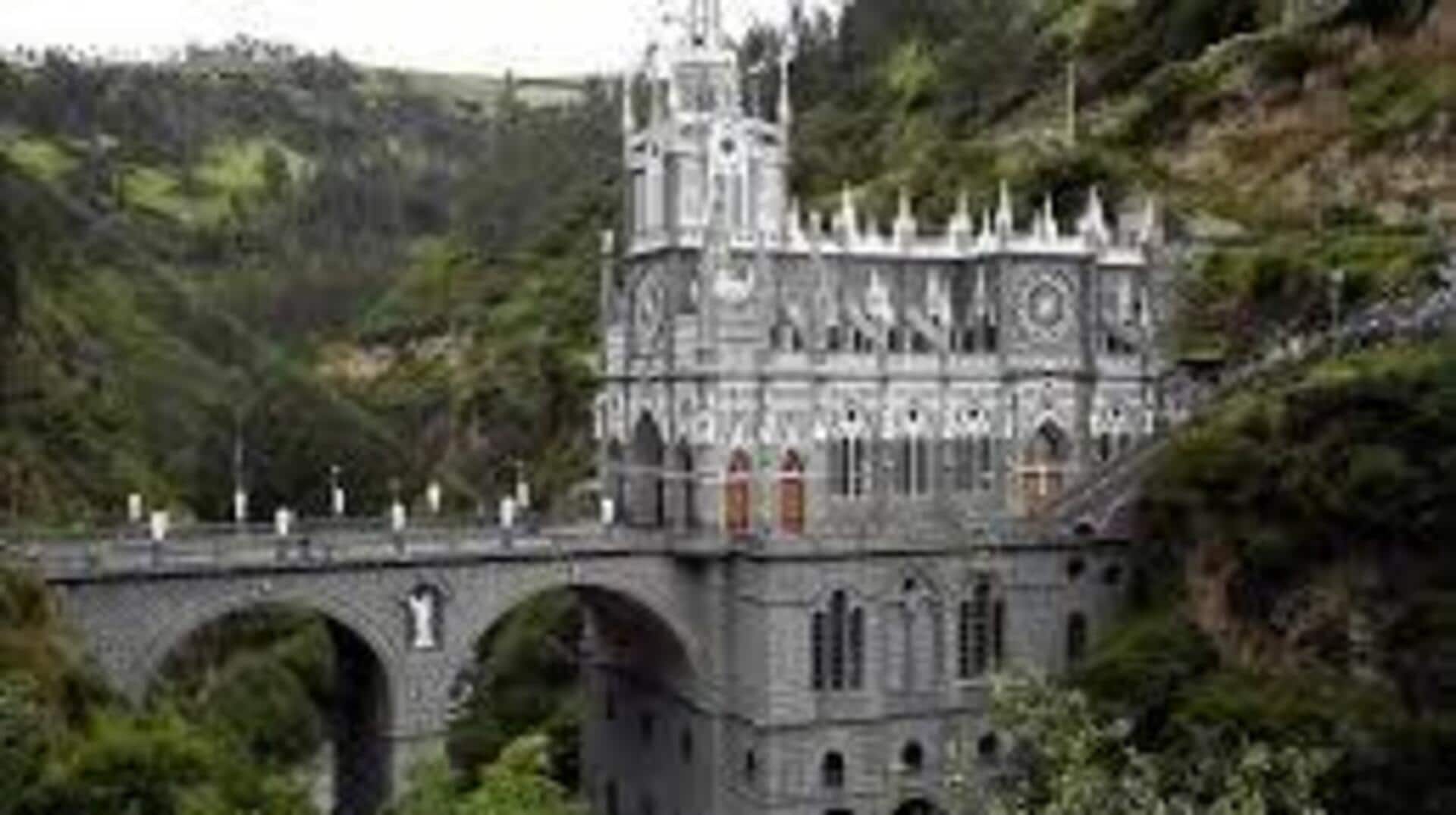 コロンビアのアンデス山脈の魅力的な隠れ家