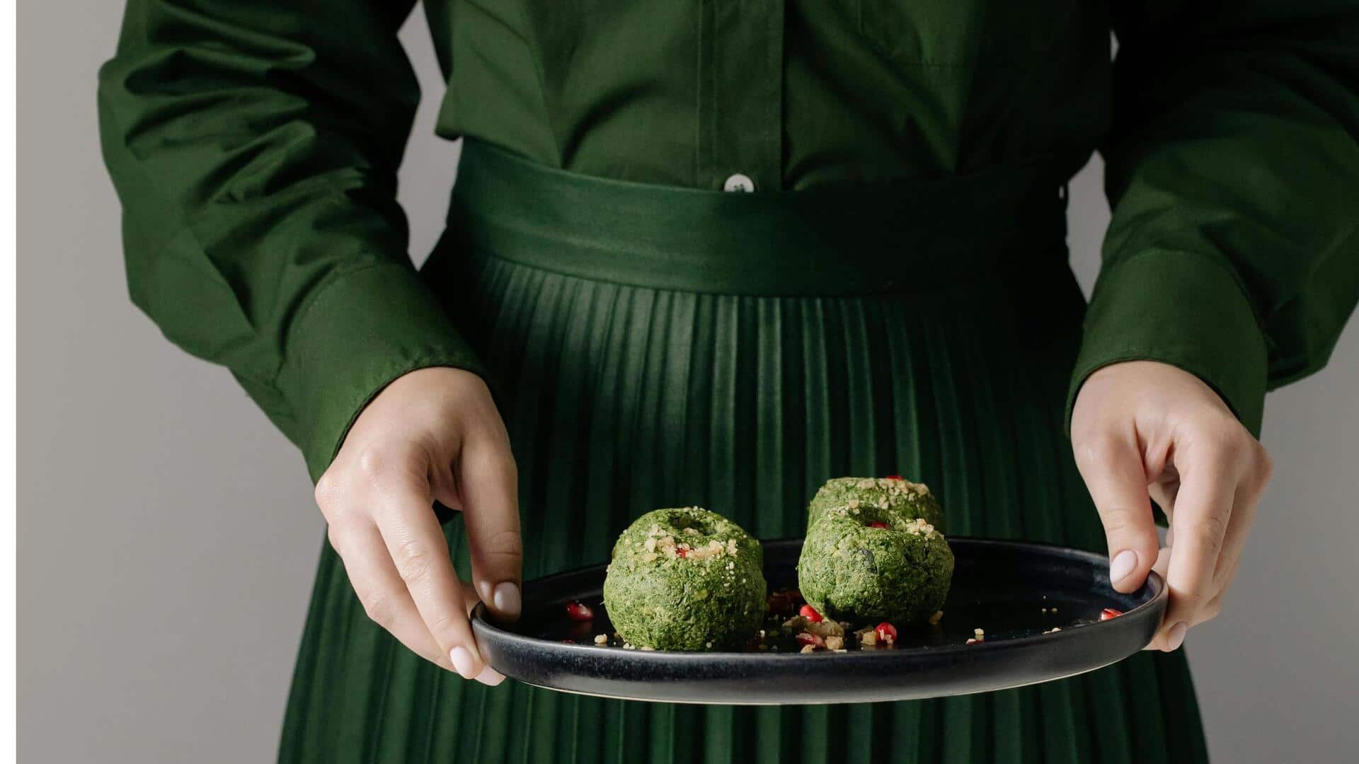 秋のファッション: 日本のアースグリーン