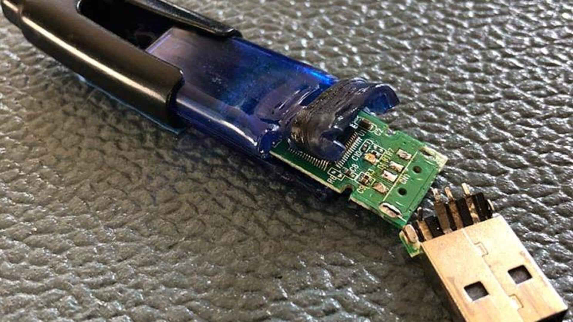 壊れたフラッシュドライブからデータを回復する方法