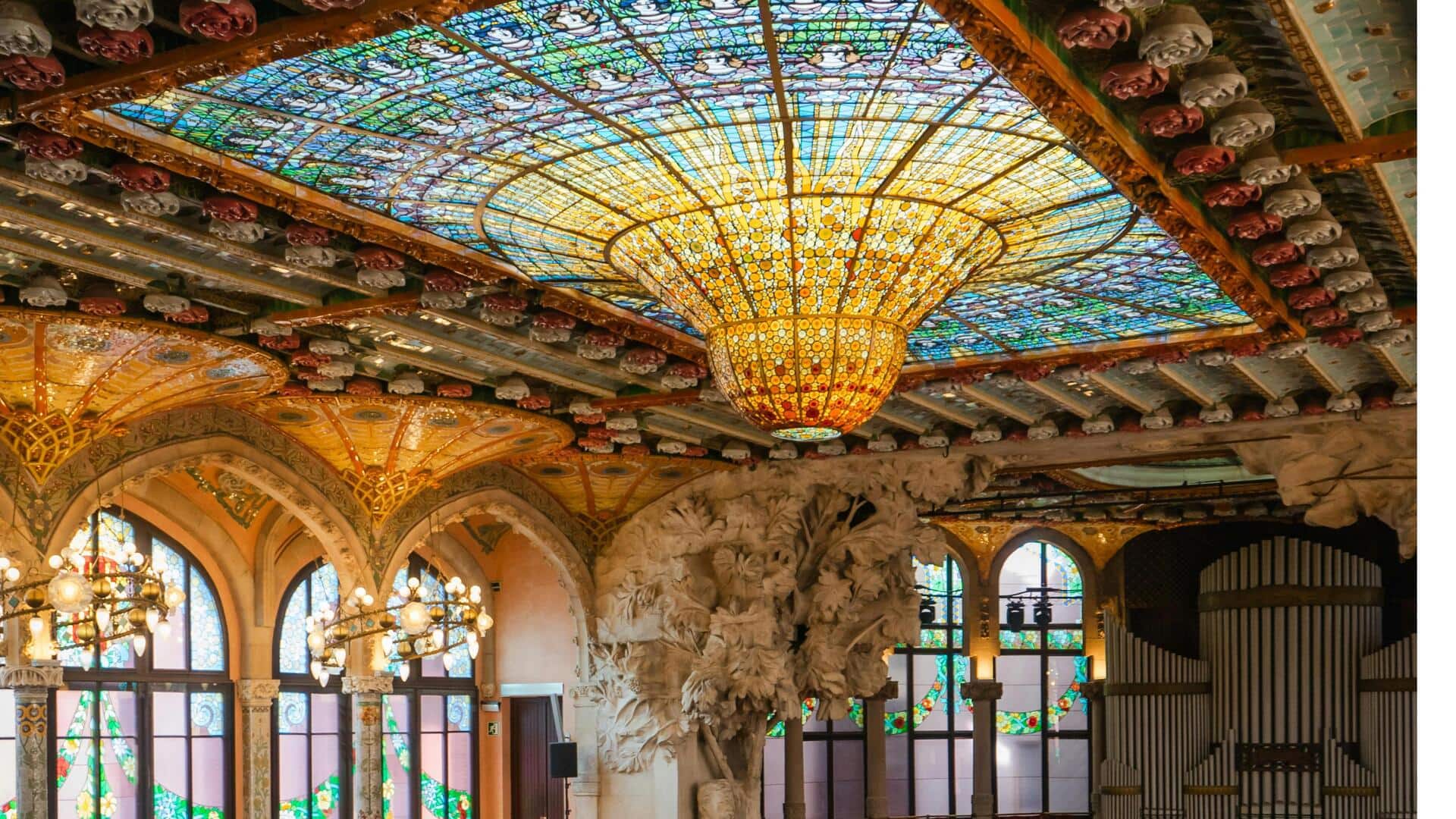 バルセロナのモダニズム建築を探る：ガウディ以外の名作