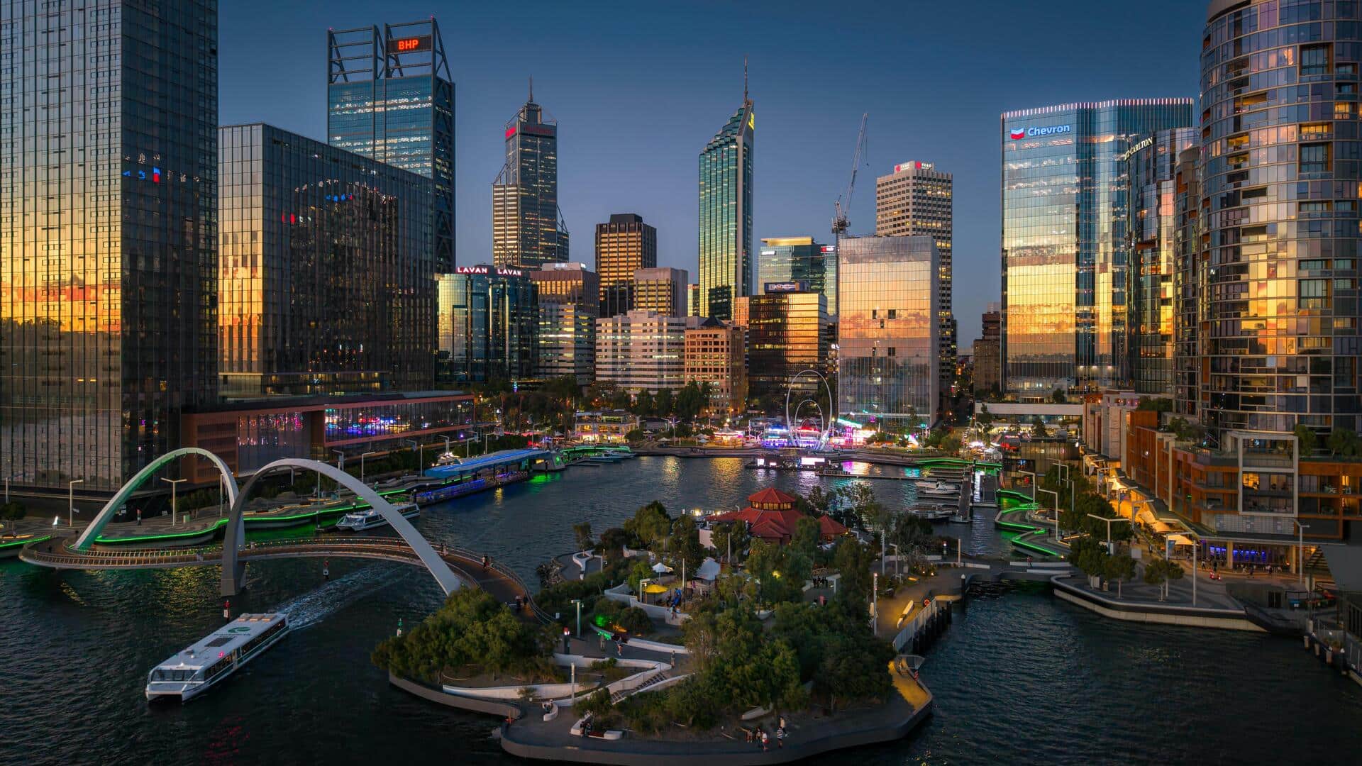 パースの現代ミニマリズム建築