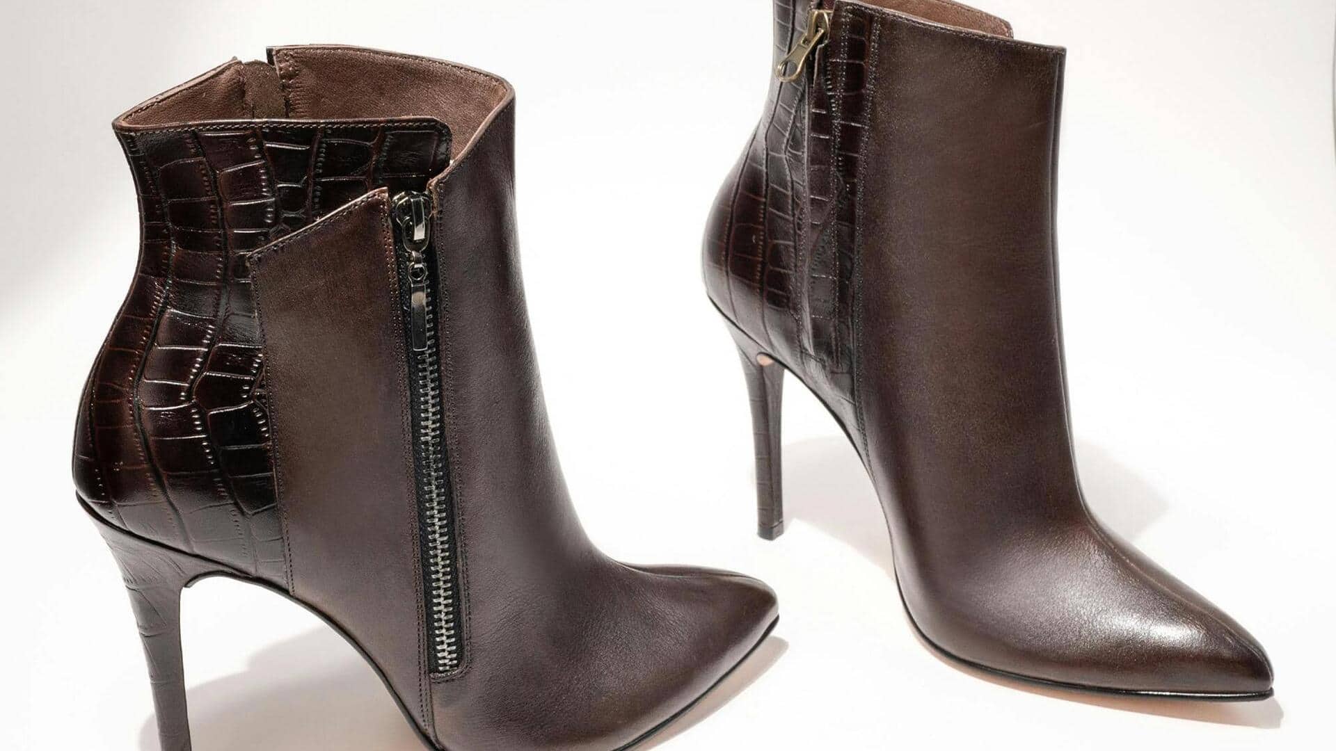 冬のスタイルを変えるモッククロコブーツの5つの方法