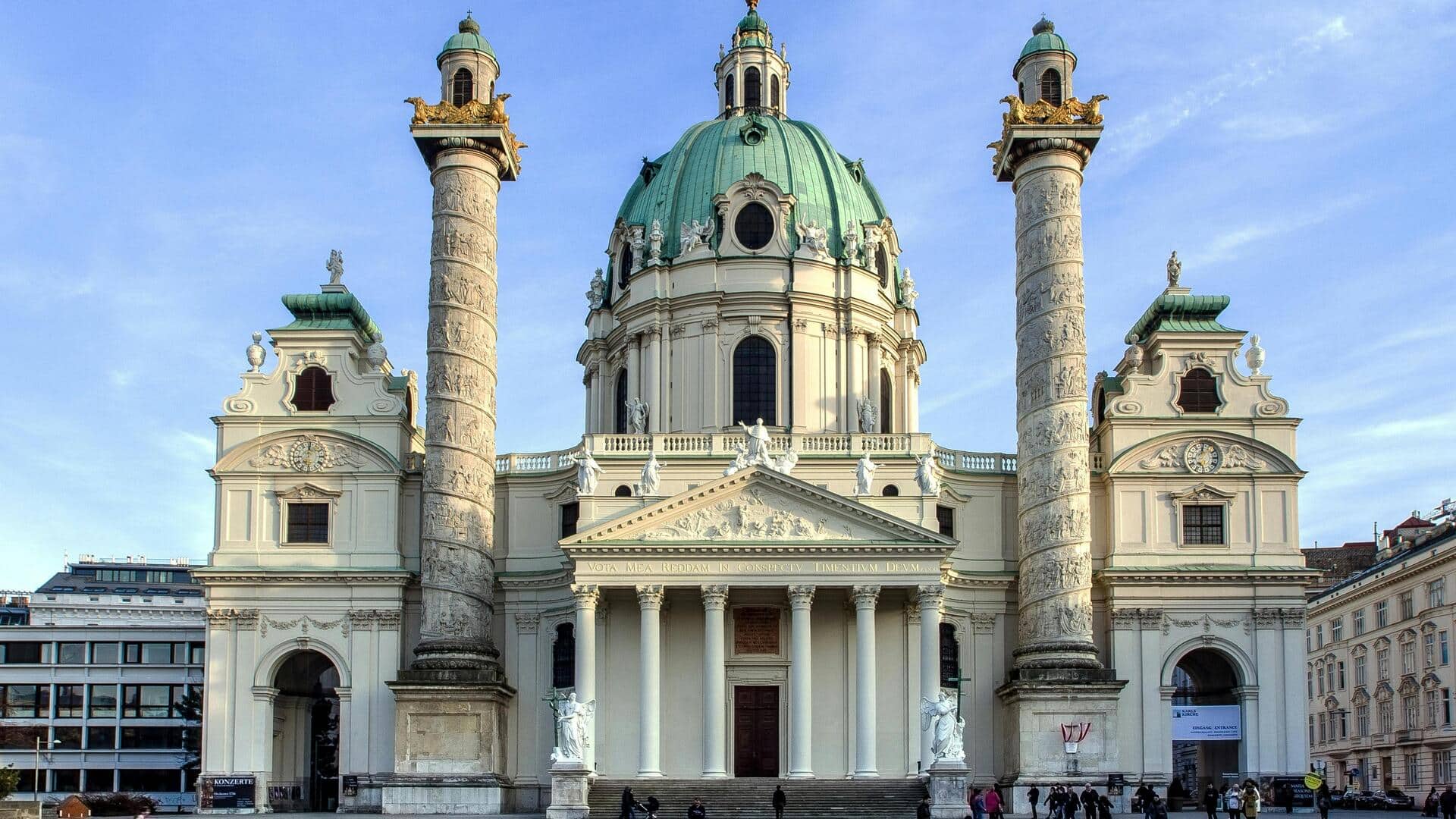 ウィーンの建築デザイン: 色彩の交響曲