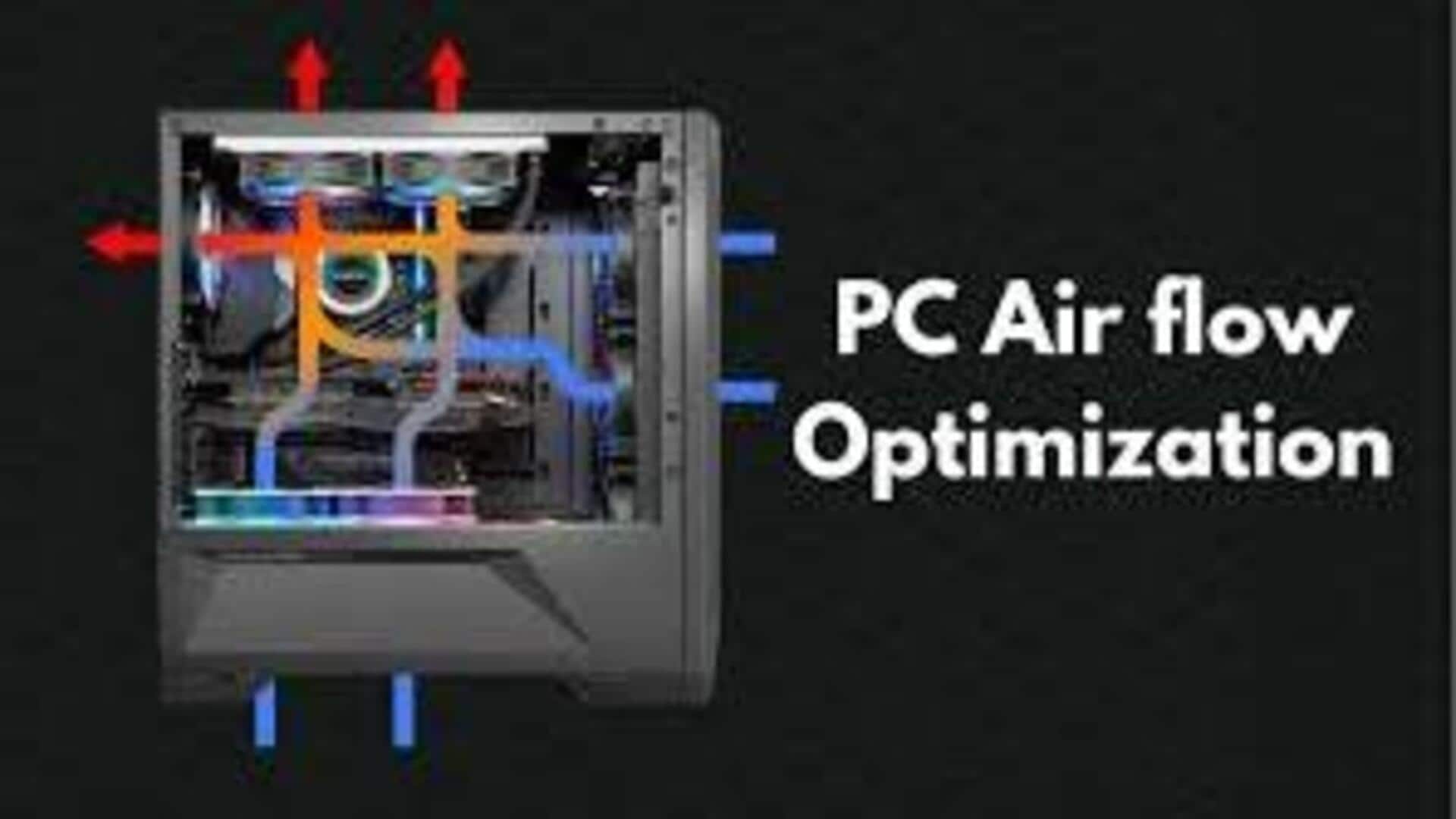 家庭用コンピュータのエアフロー最適化