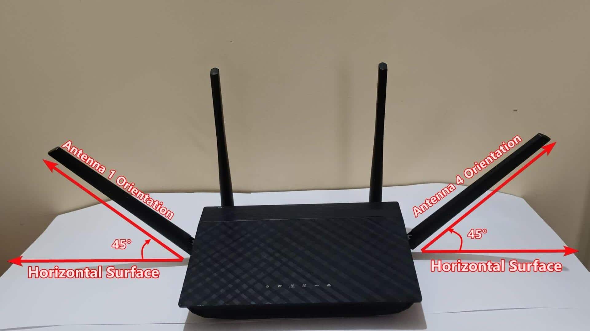 Wi-Fi速度を向上させるアンテナの配置方法