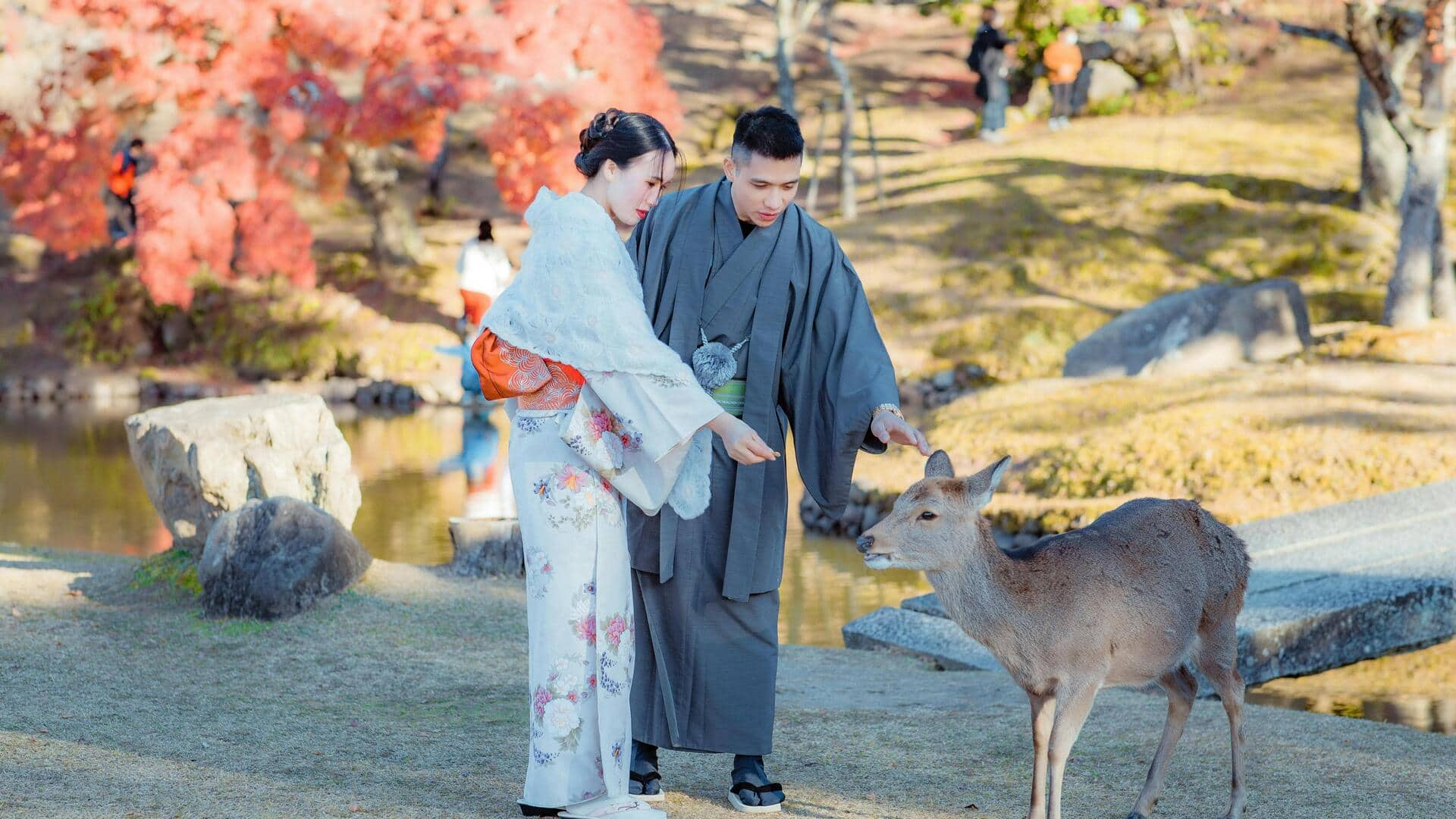 日常に取り入れる日本の伝統的な袴スカート