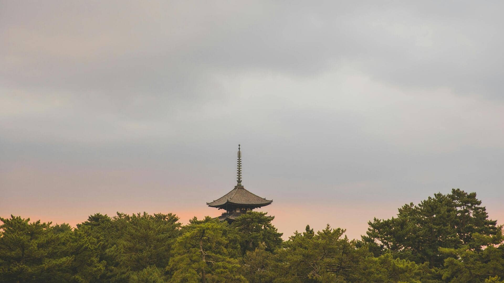 奈良の隠れた五つの寺院