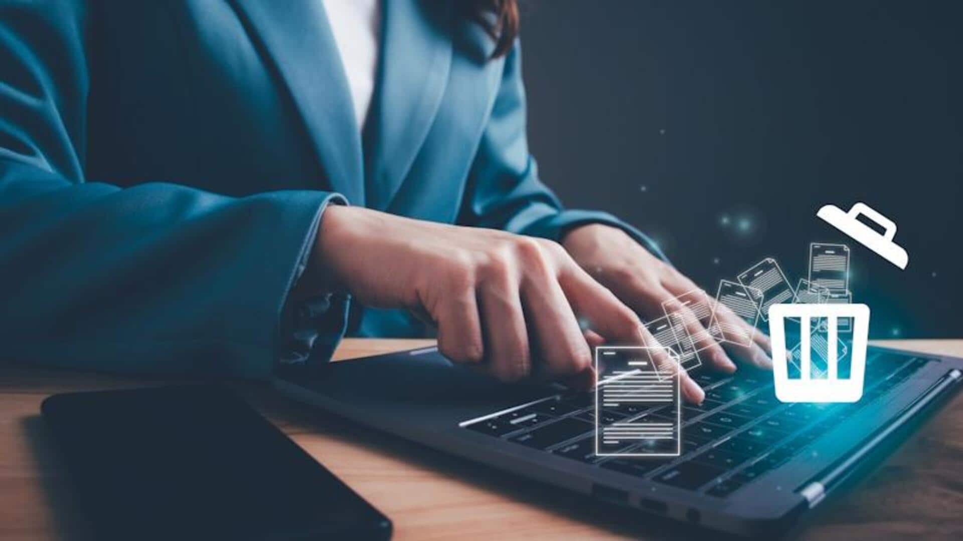 コンピュータの未使用ソフトウェアを整理する方法
