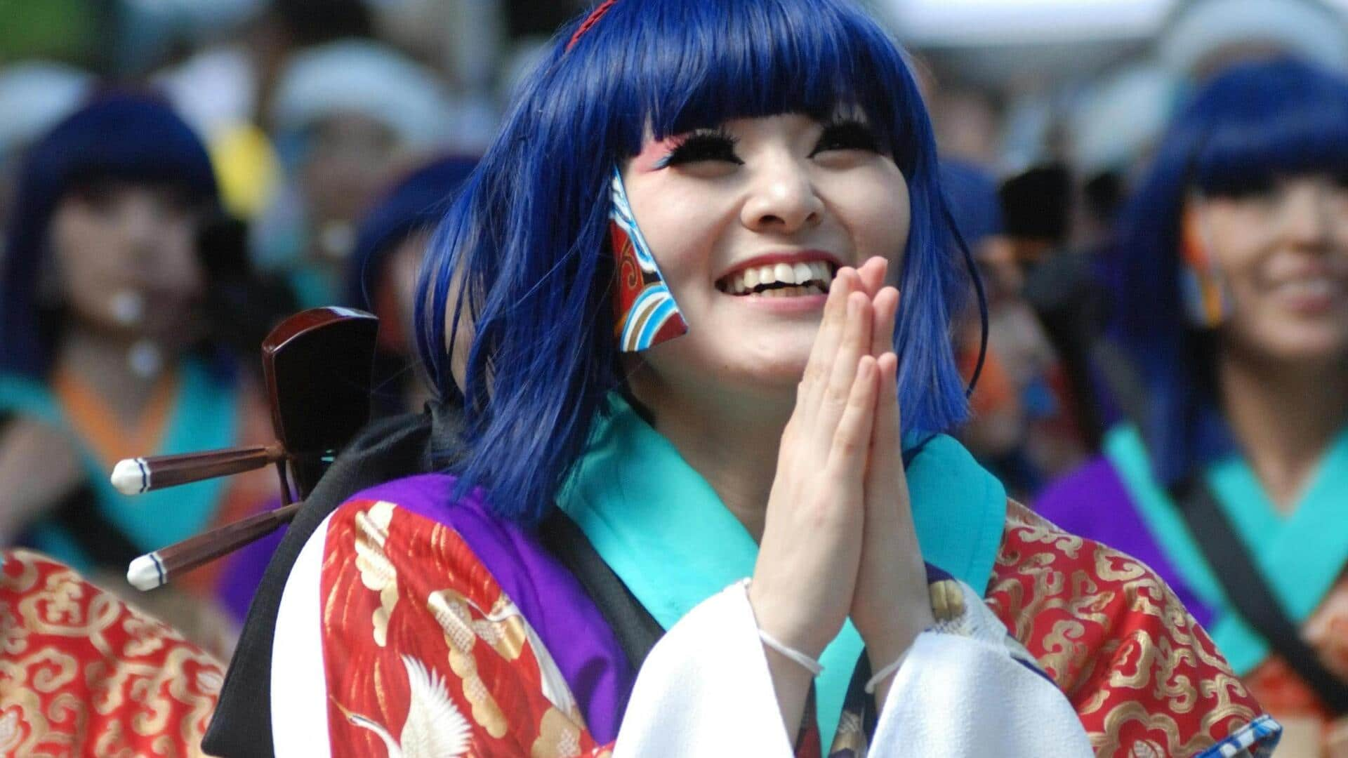 日本の伝統舞踊衣装で現代の祝祭を彩る