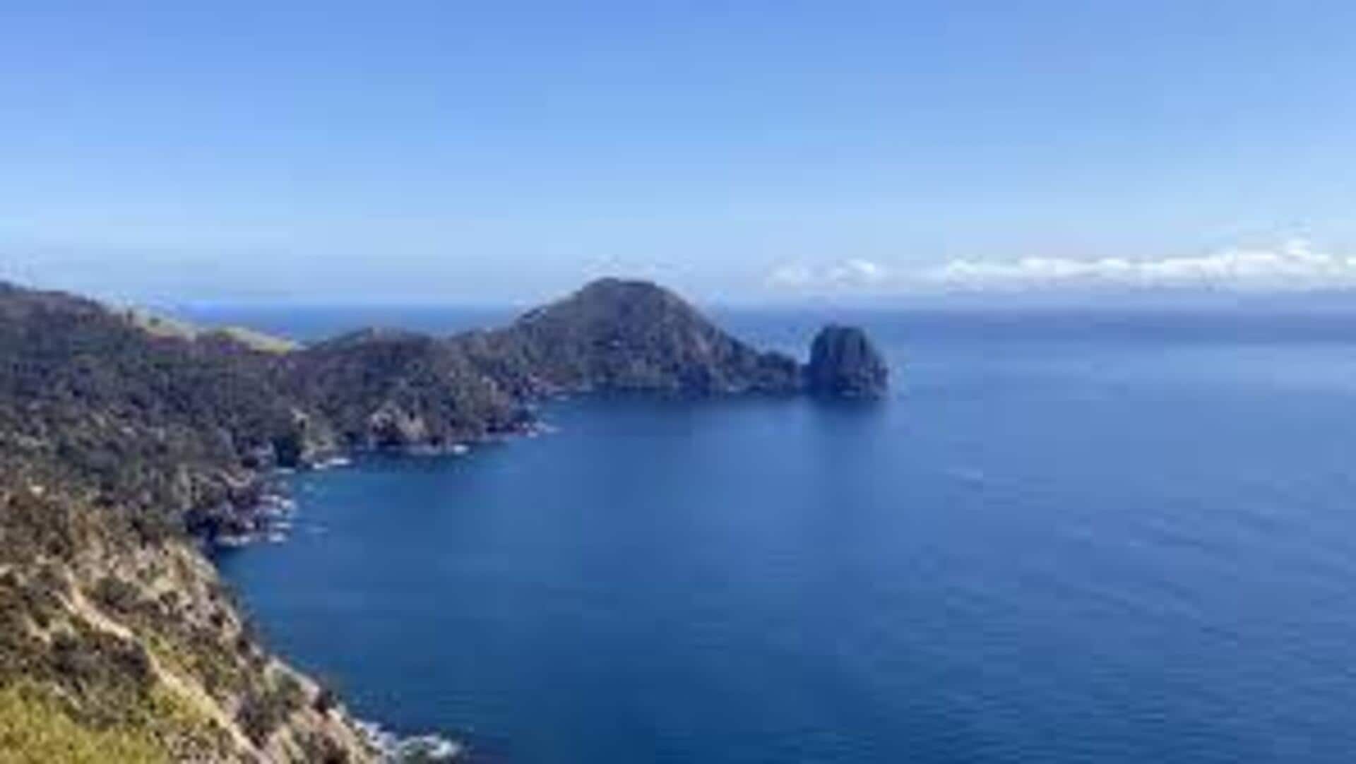 ニュージーランドのコロマンデル山脈での静かな逃避行