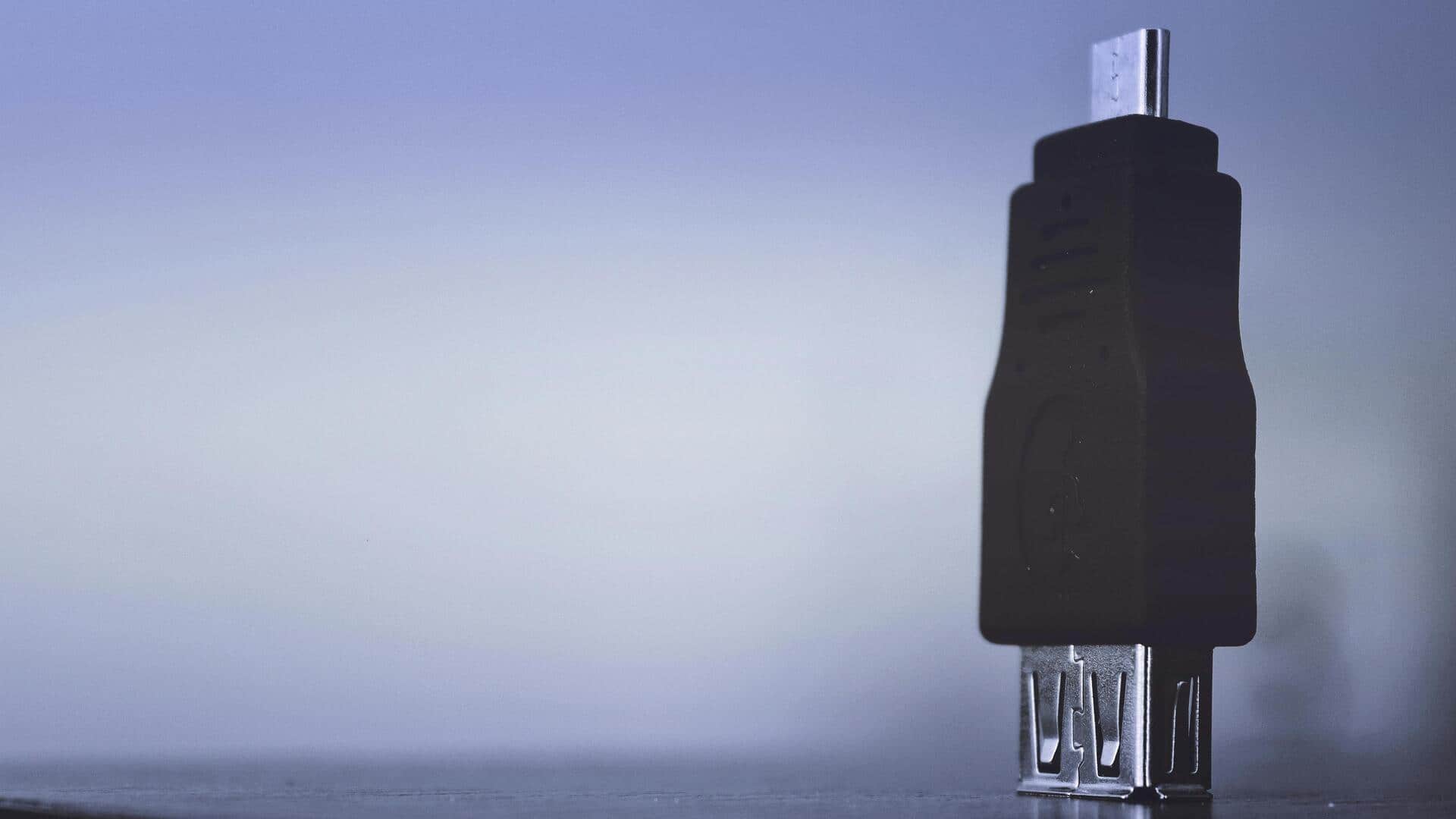 USBポートを素早く接続するためのラベル付け方法