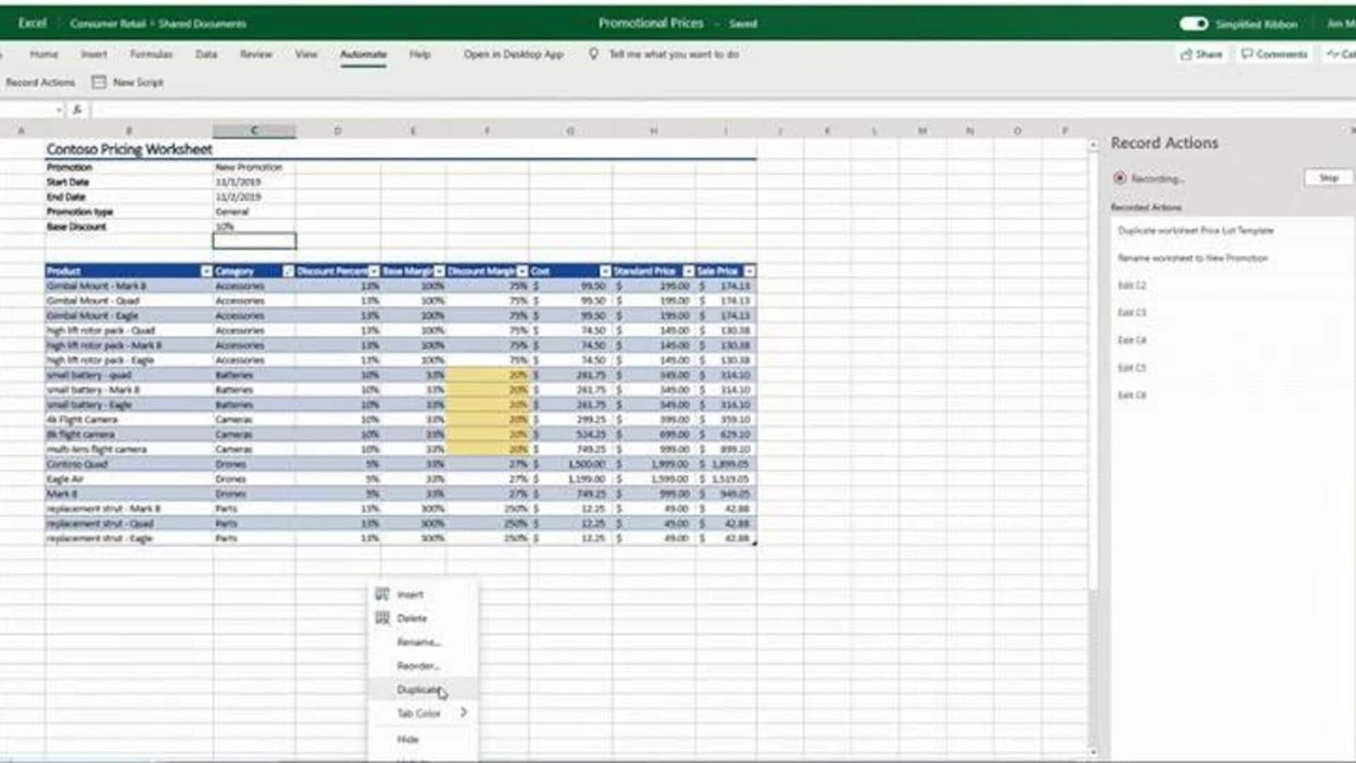 スプレッドシートスクリプトで作業を自動化する方法