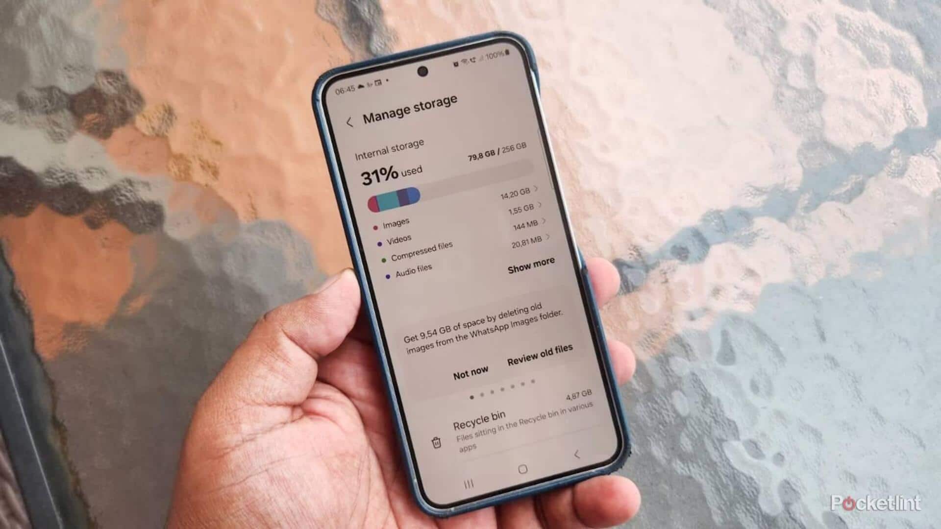 デバイスのストレージを最適化する方法