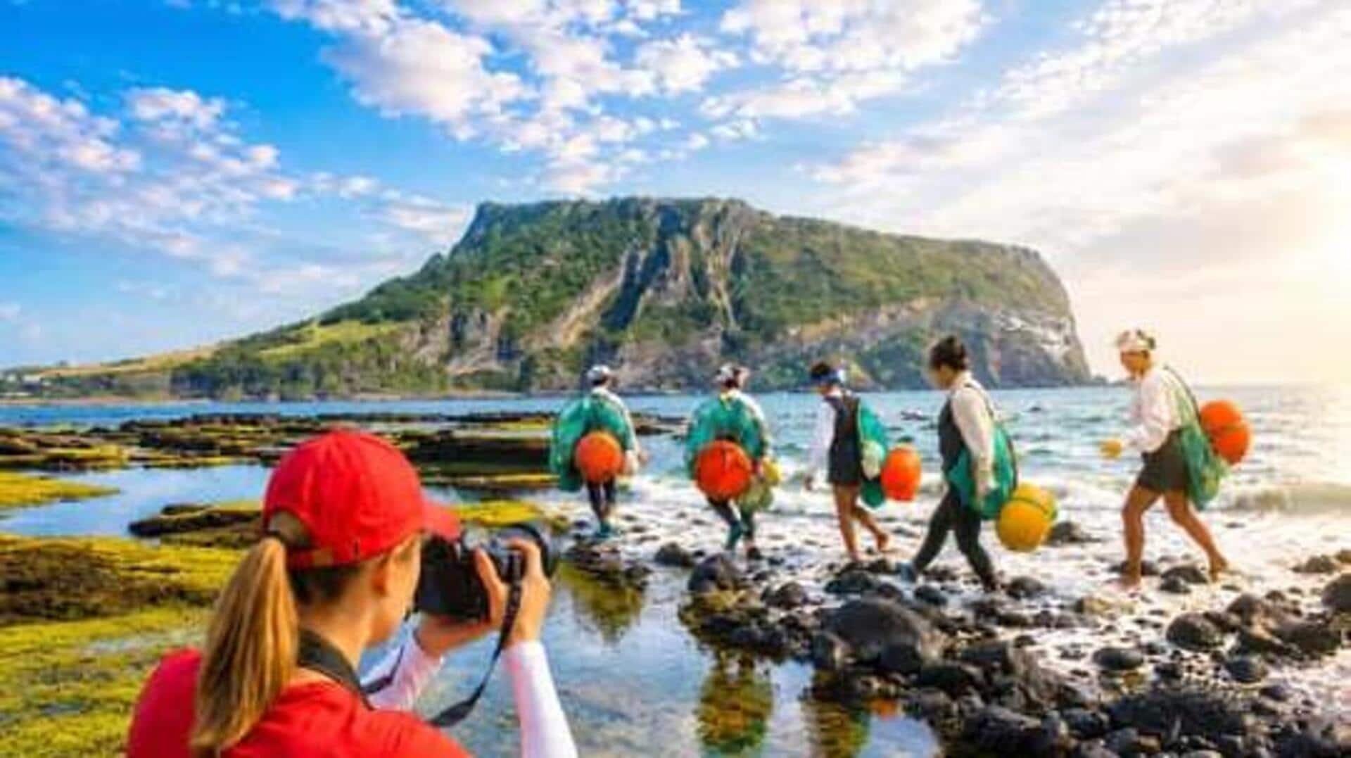 済州島の火山ビーチと伝統を探る