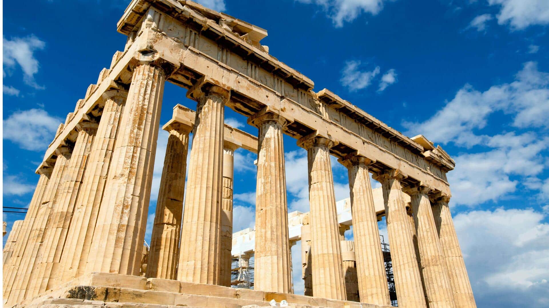 アテネの古代集会所と絶景スポット アテネの古代集会所と絶景スポット