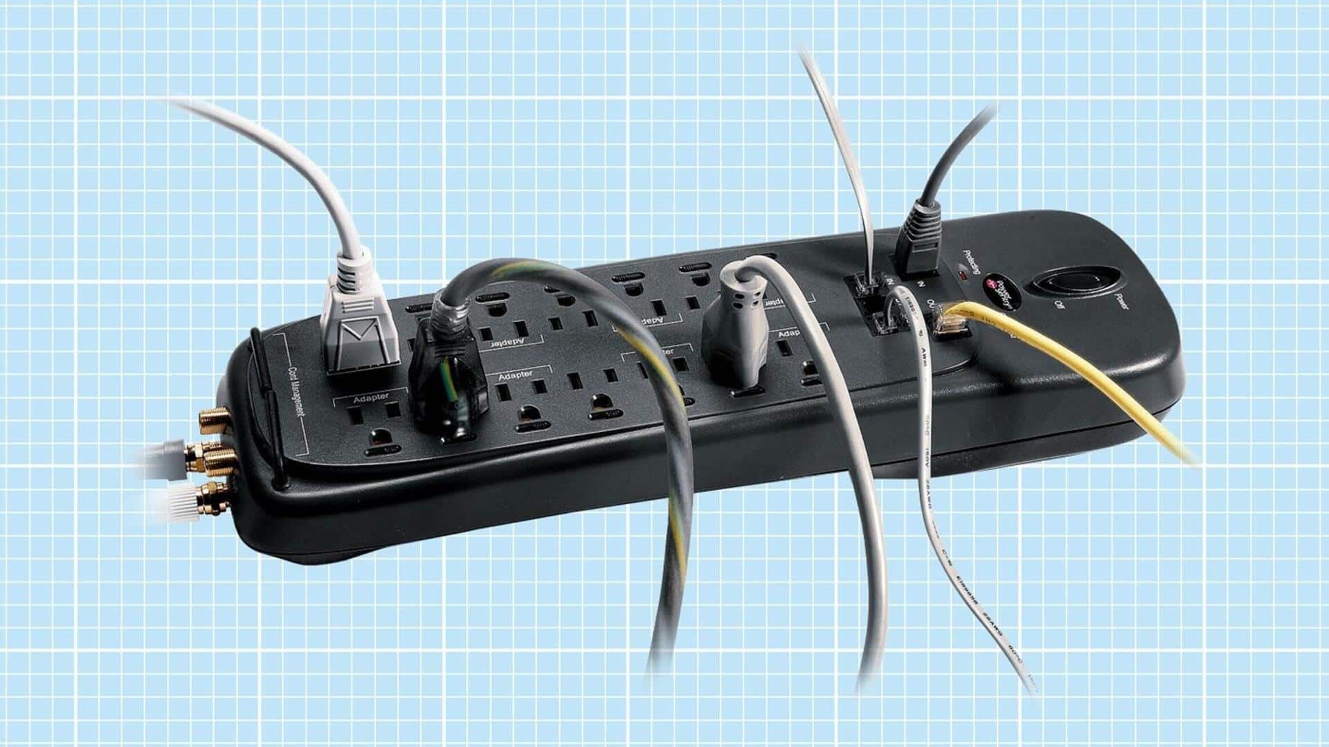 電子機器を電力サージから守る方法