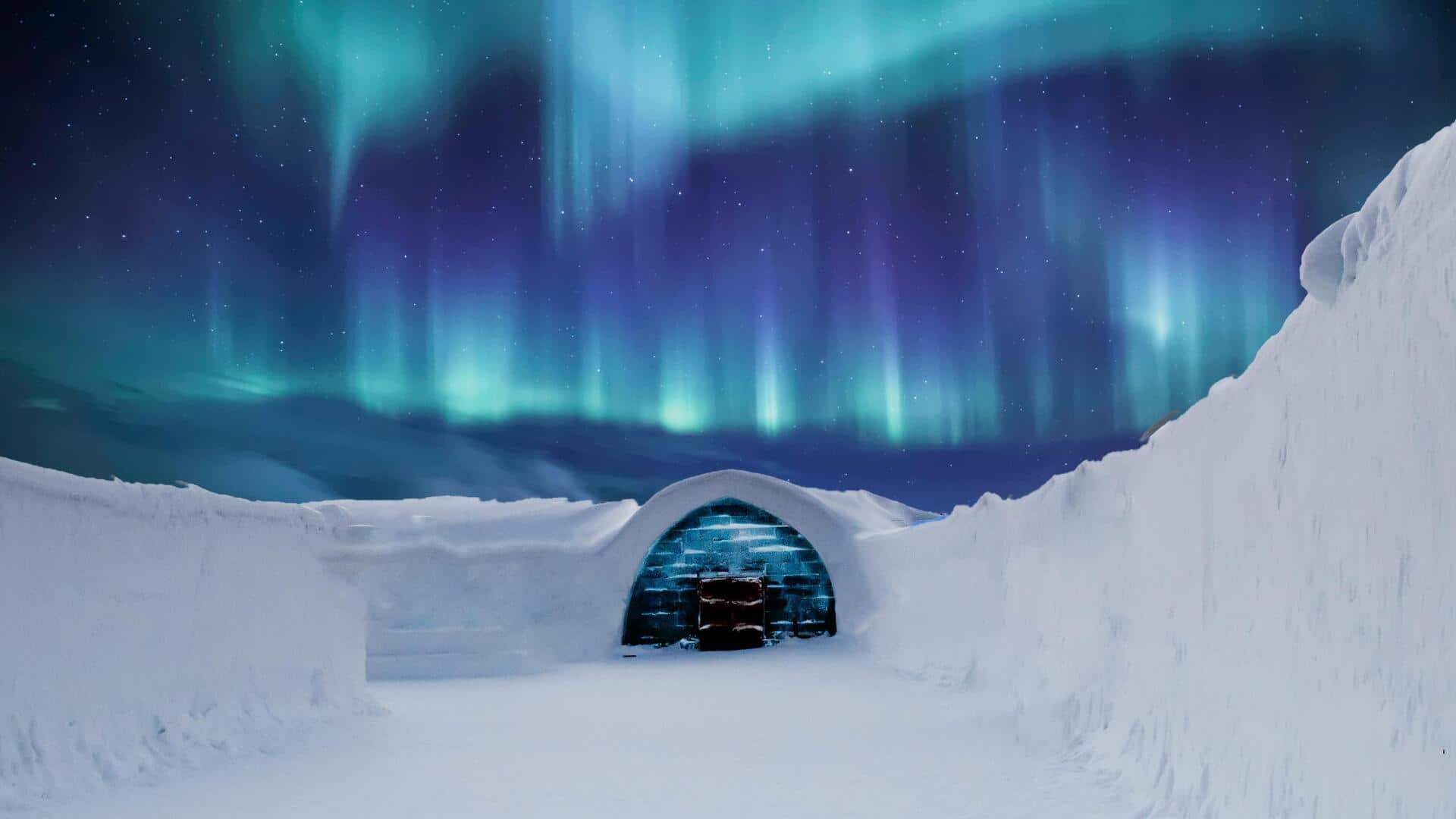 北欧の雪に覆われた魔法の目的地 北欧の雪に覆われた魔法の目的地