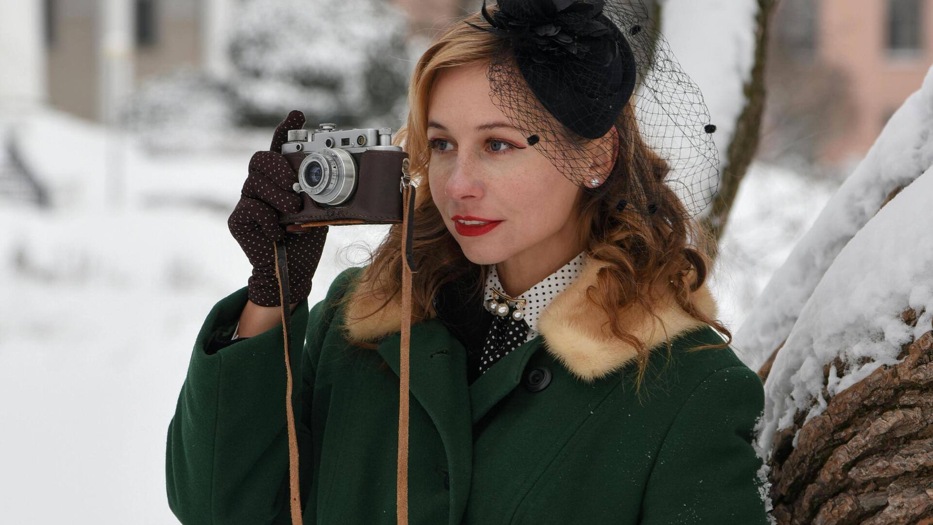 ヴィンテージボタンで冬コートをおしゃれに