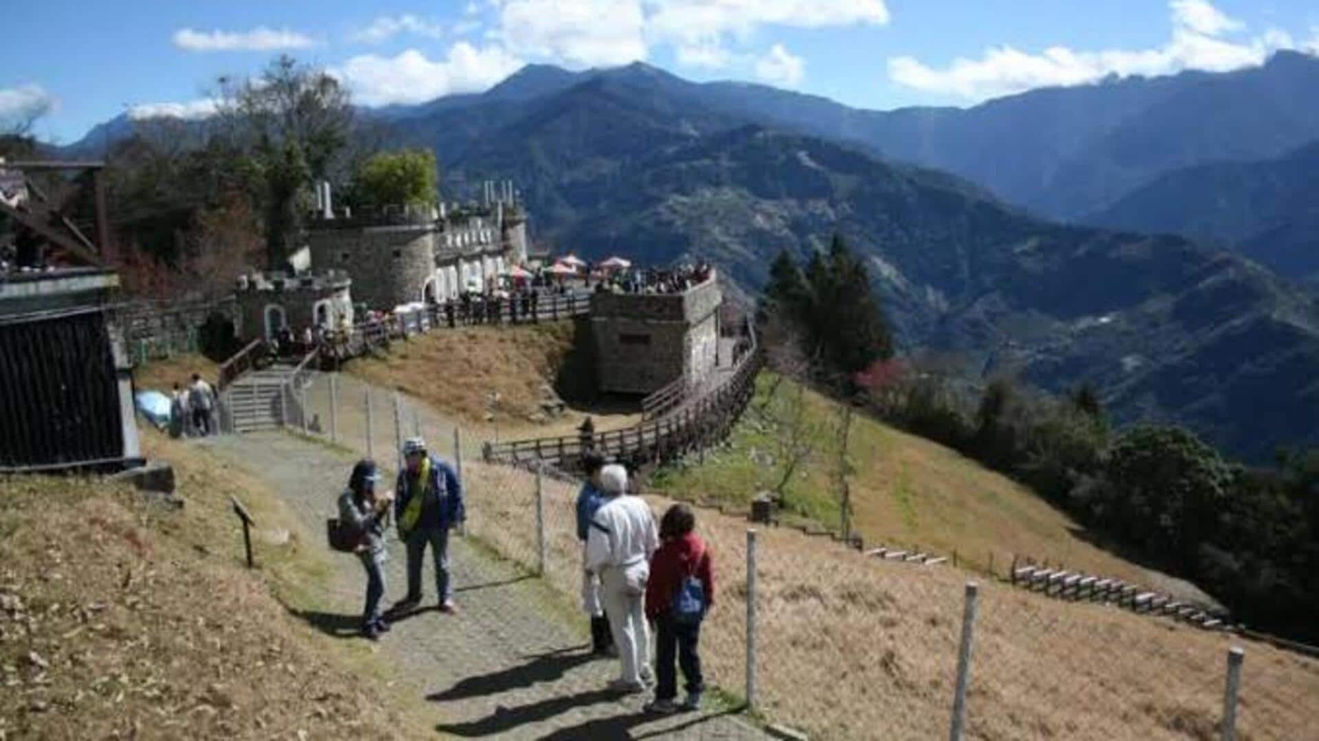 台湾南投県の壮大な山岳リトリートを発見