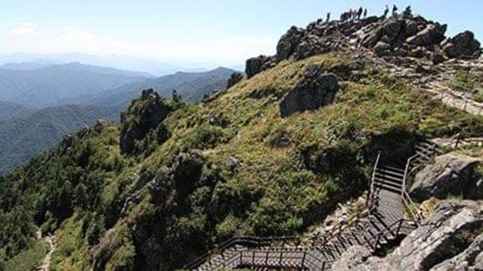 韓国の忘れられない山の逃避行
