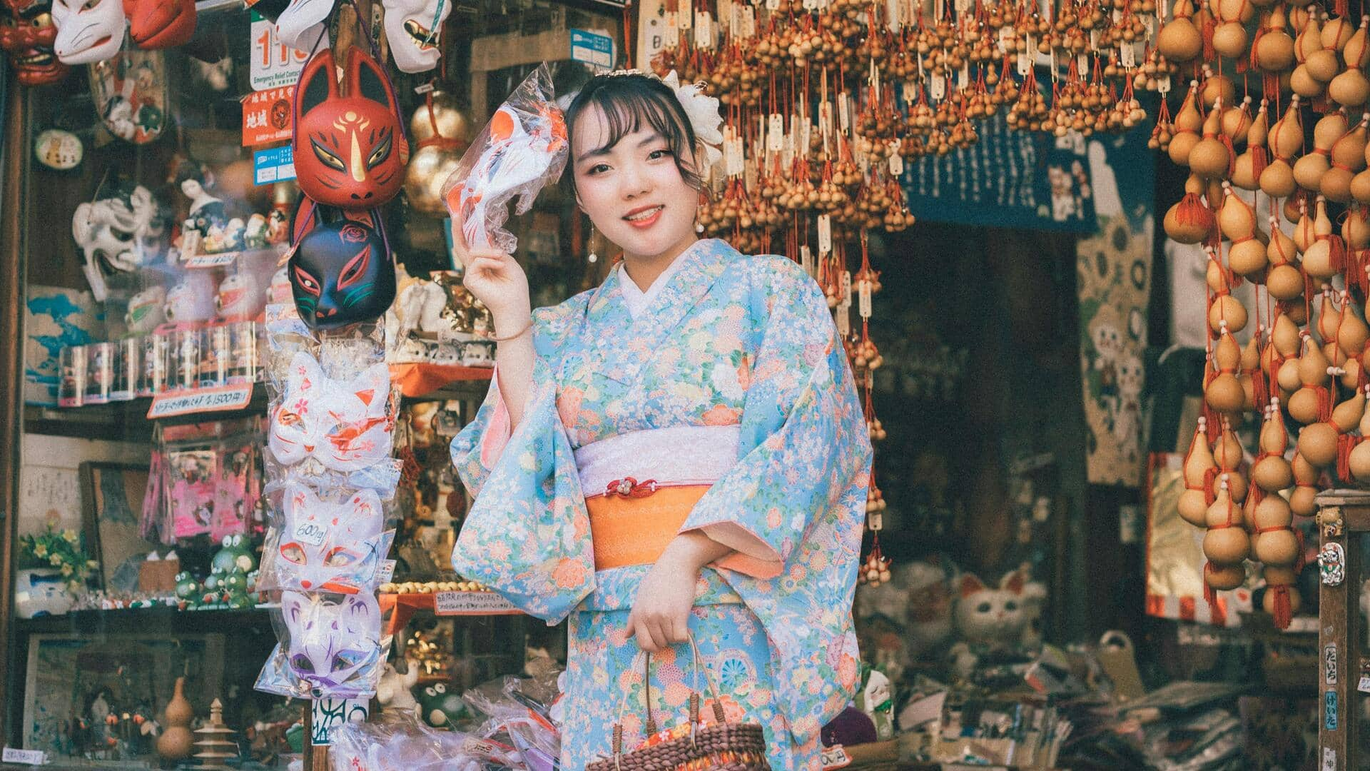 提灯祭りのための日本の祭り衣装