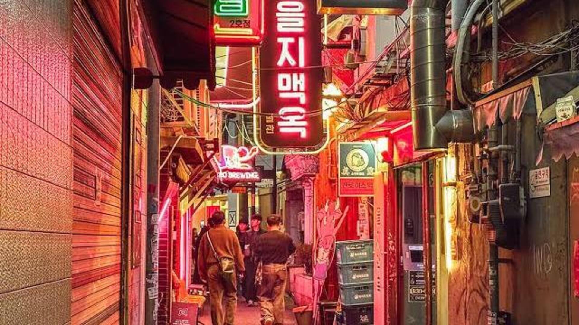 ソウルのウルジロで夜カフェを楽しむ方法