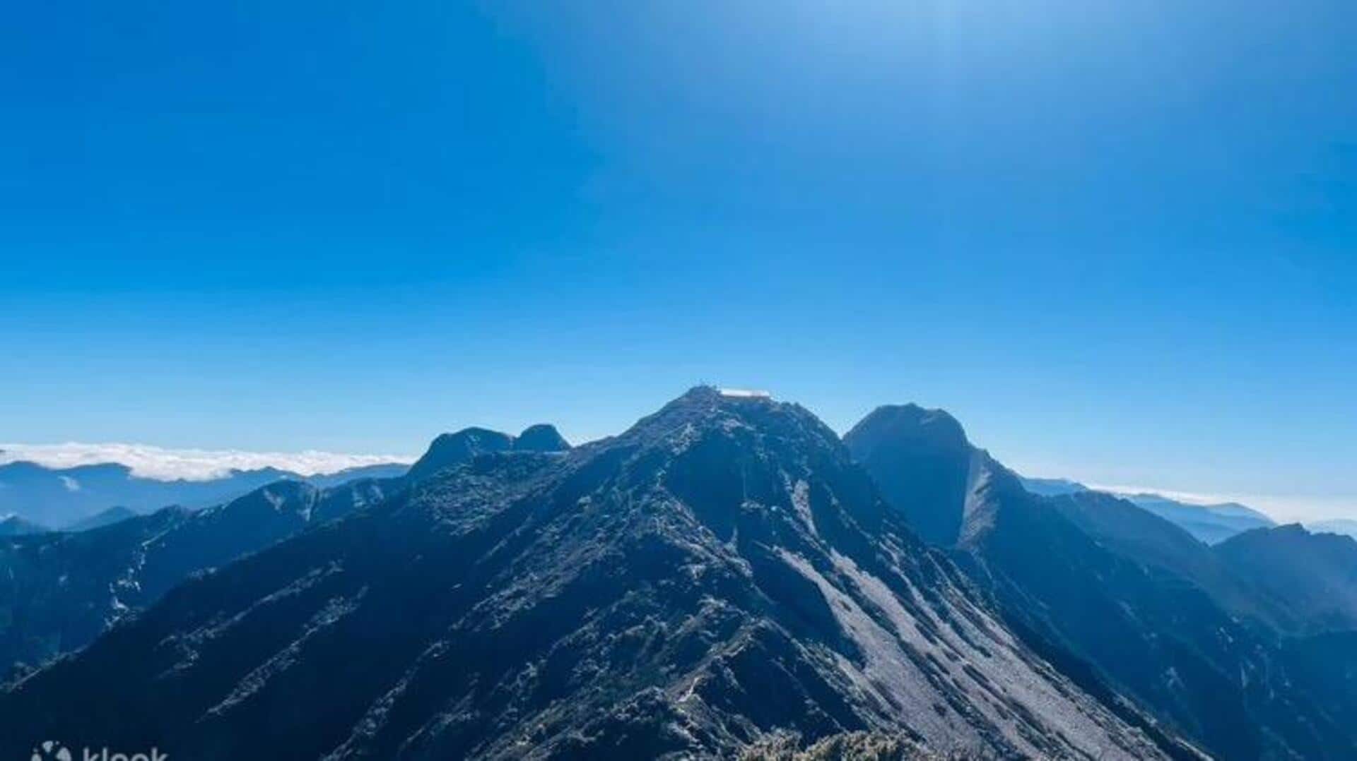 台湾の玉山を探る：五つの山岳リトリート