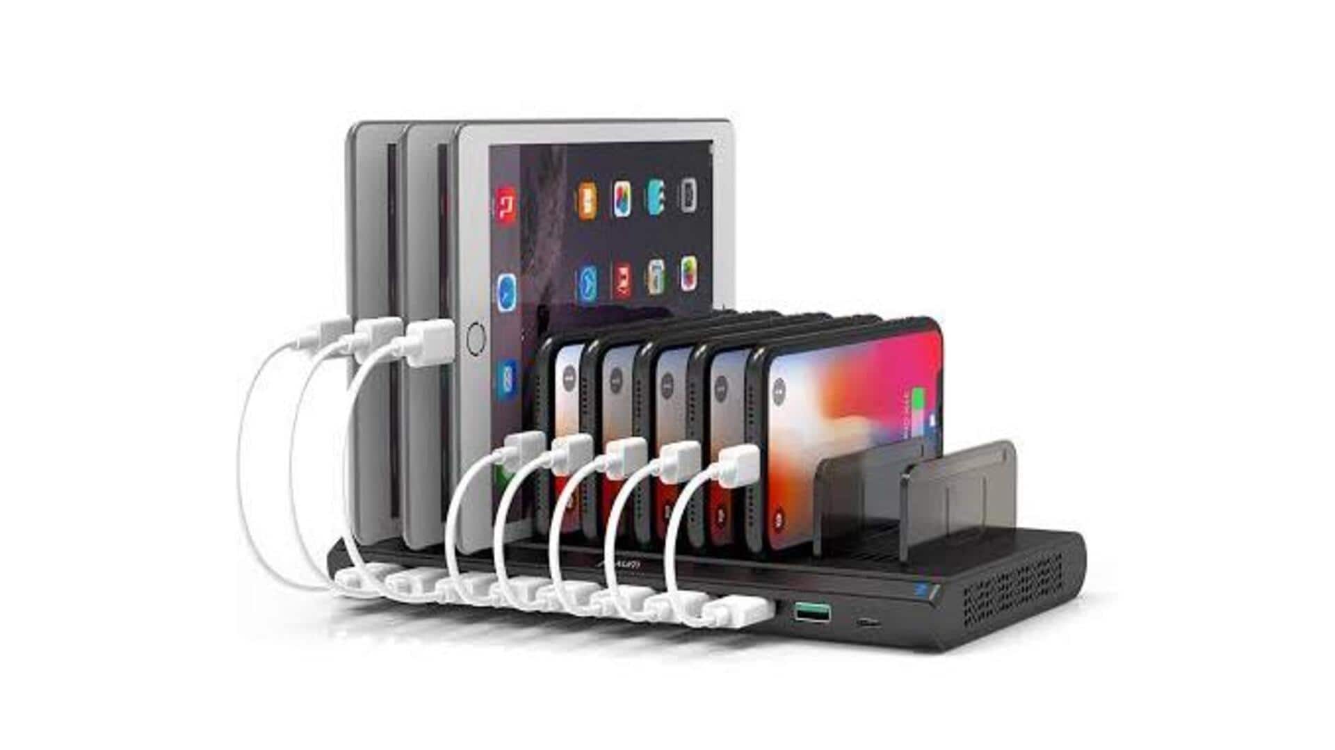 デジタルライフスタイルに最適な充電ステーション
