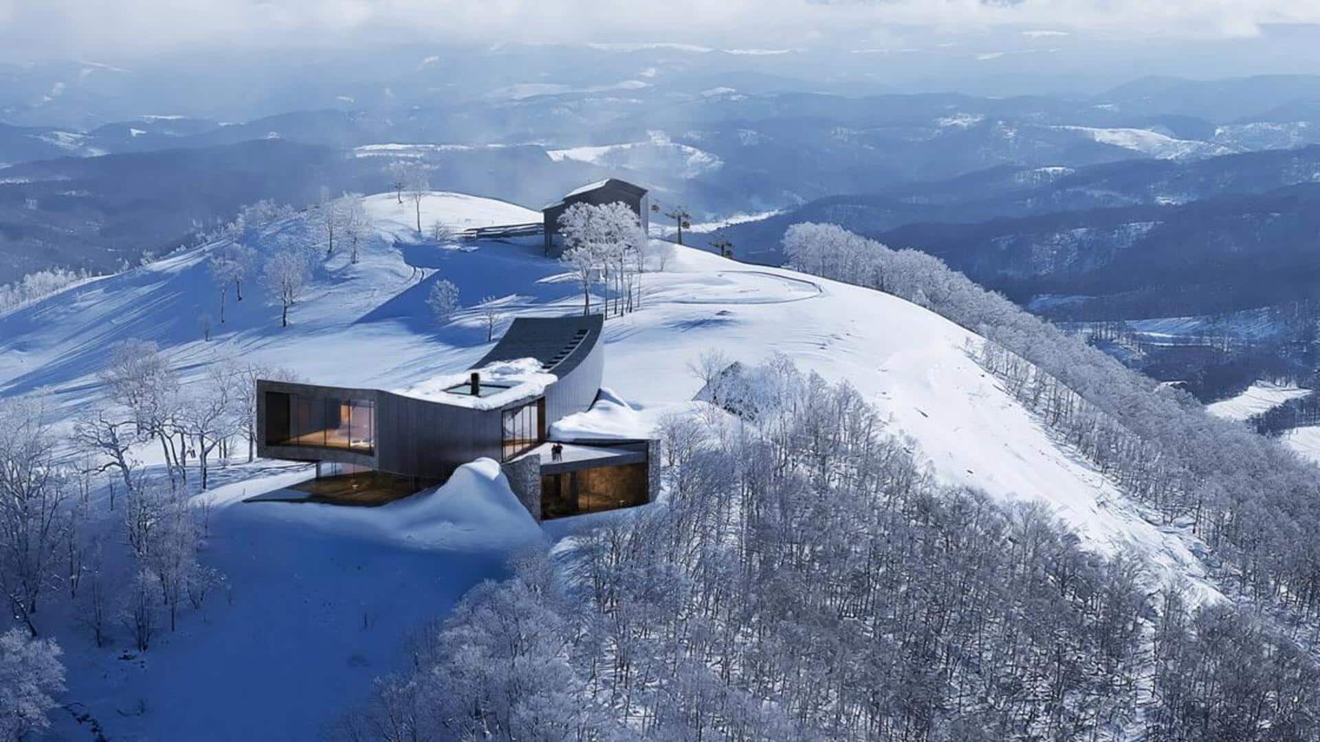 静かなルスツ山の隠れ家