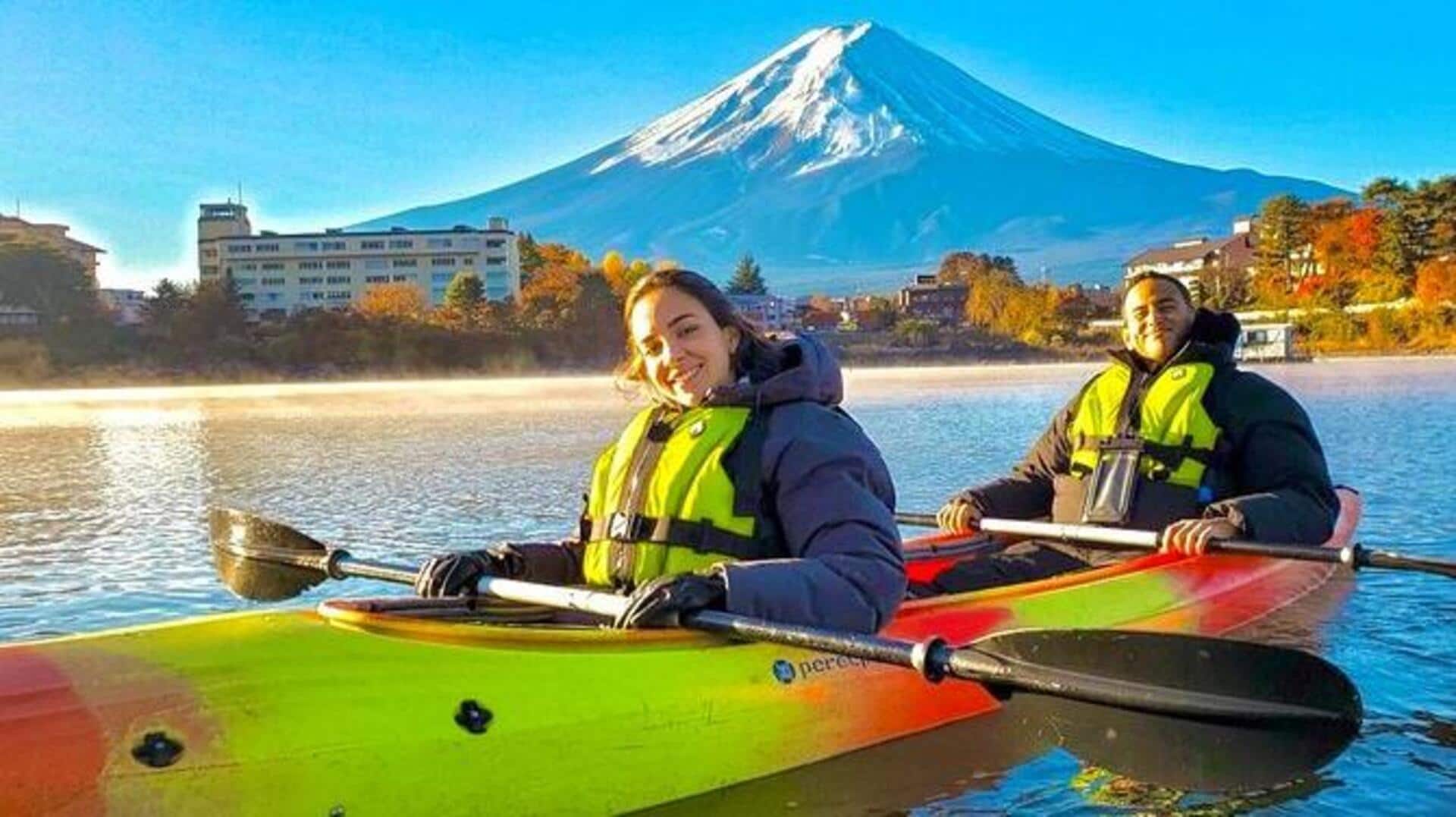 静かな富士山の冒険